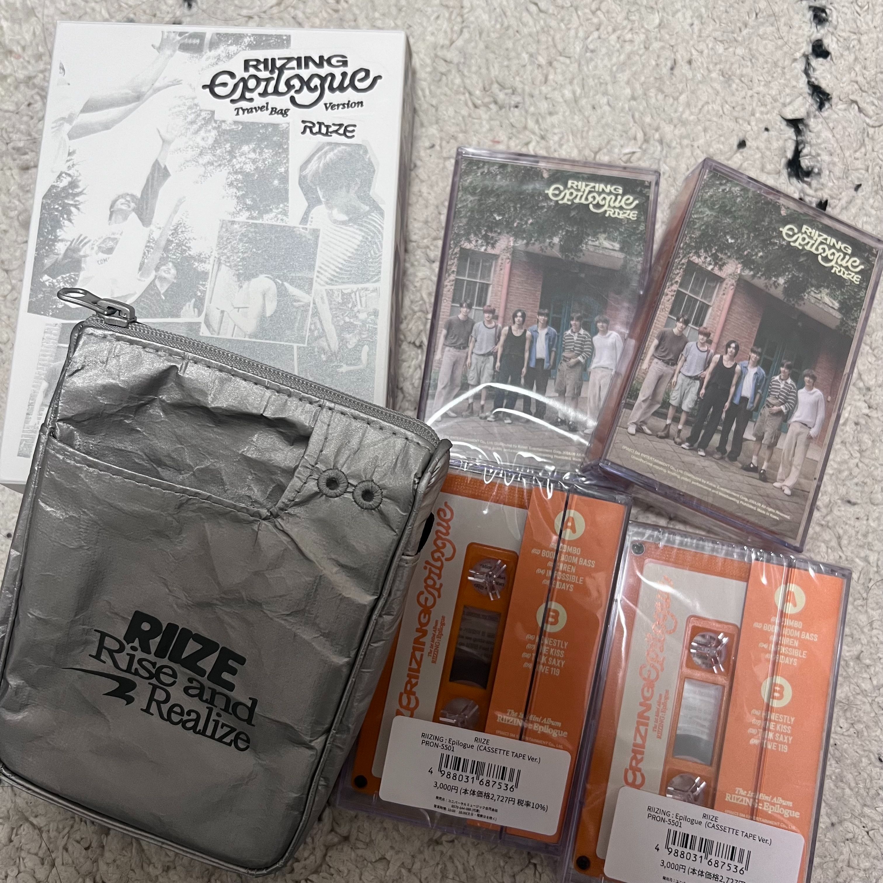 RIIZING 後續專 Travel Bag、Tape 未拆專