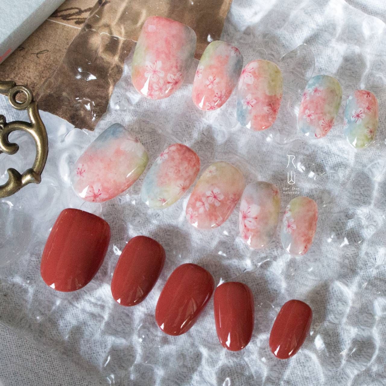 狂花櫻花版。穿戴甲