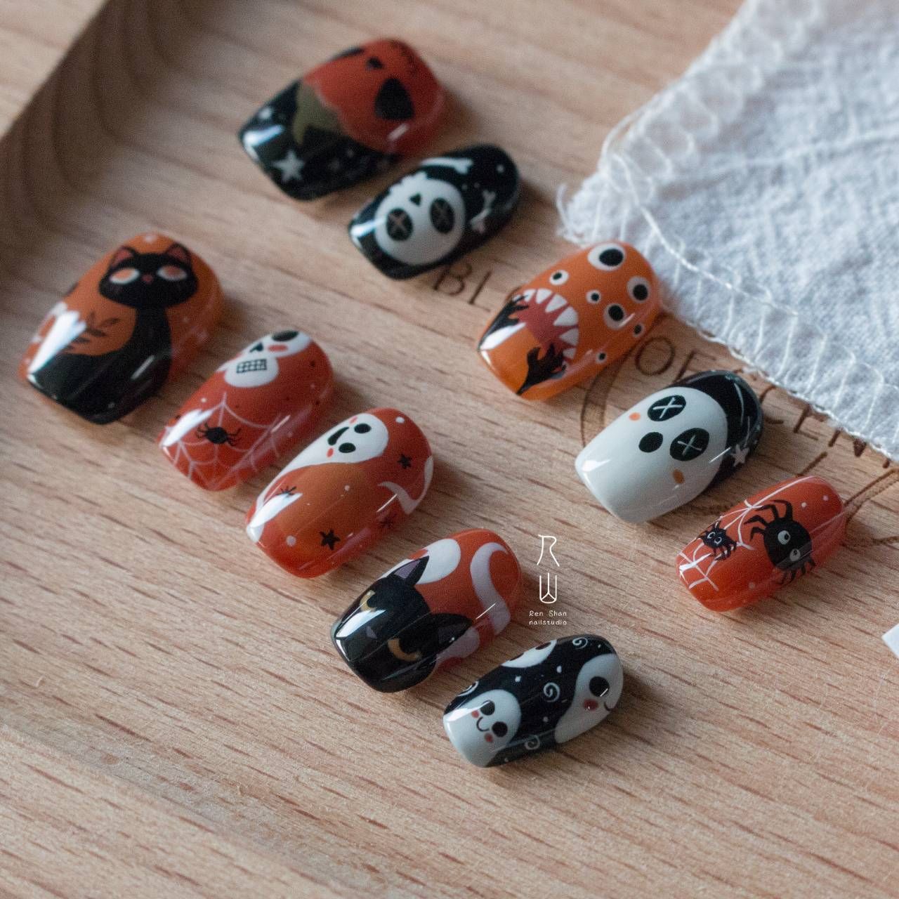 萬聖萬聖。穿戴甲