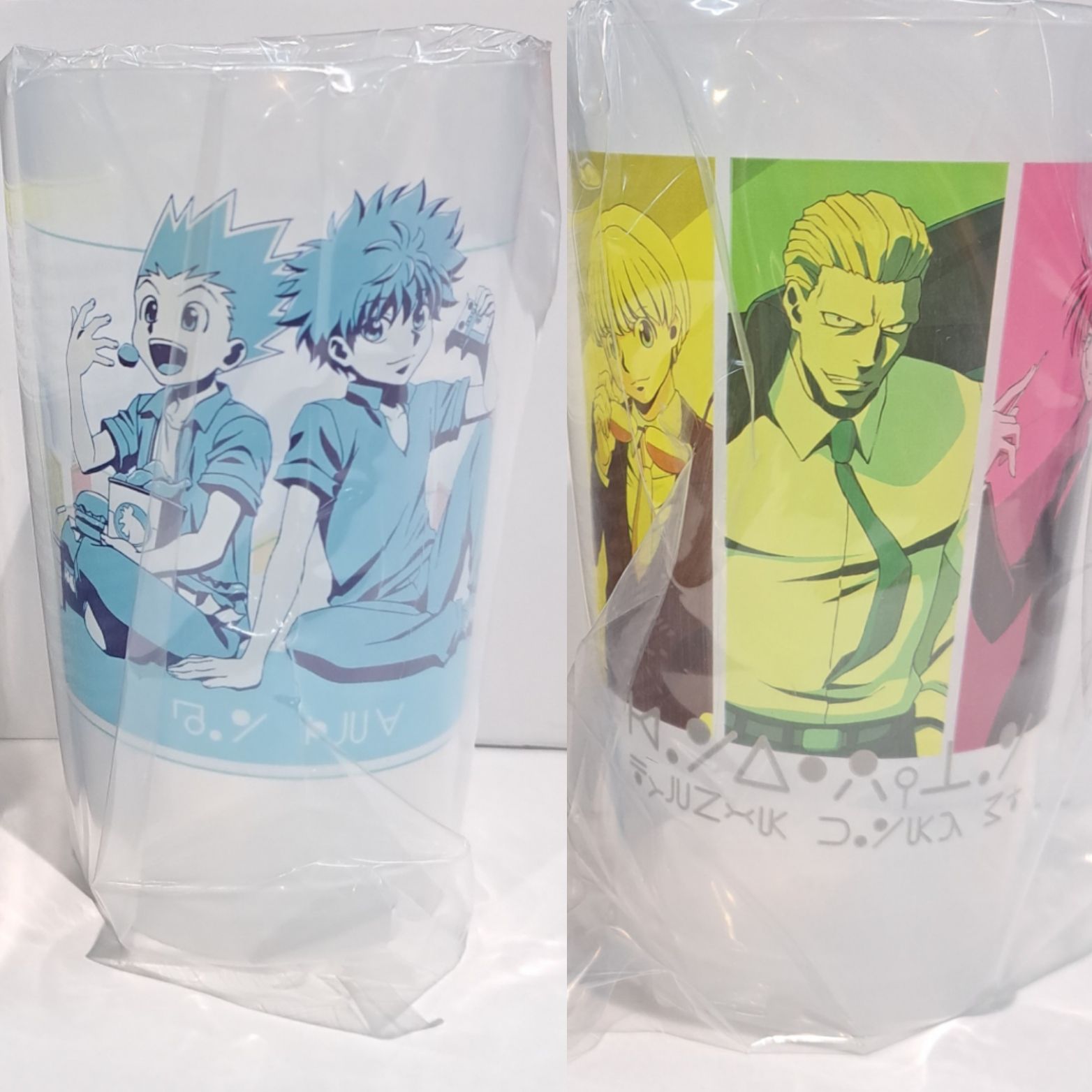 獵人一番賞 代理版 杯子 水杯 塑膠杯 幻影旅團 小傑 奇犽