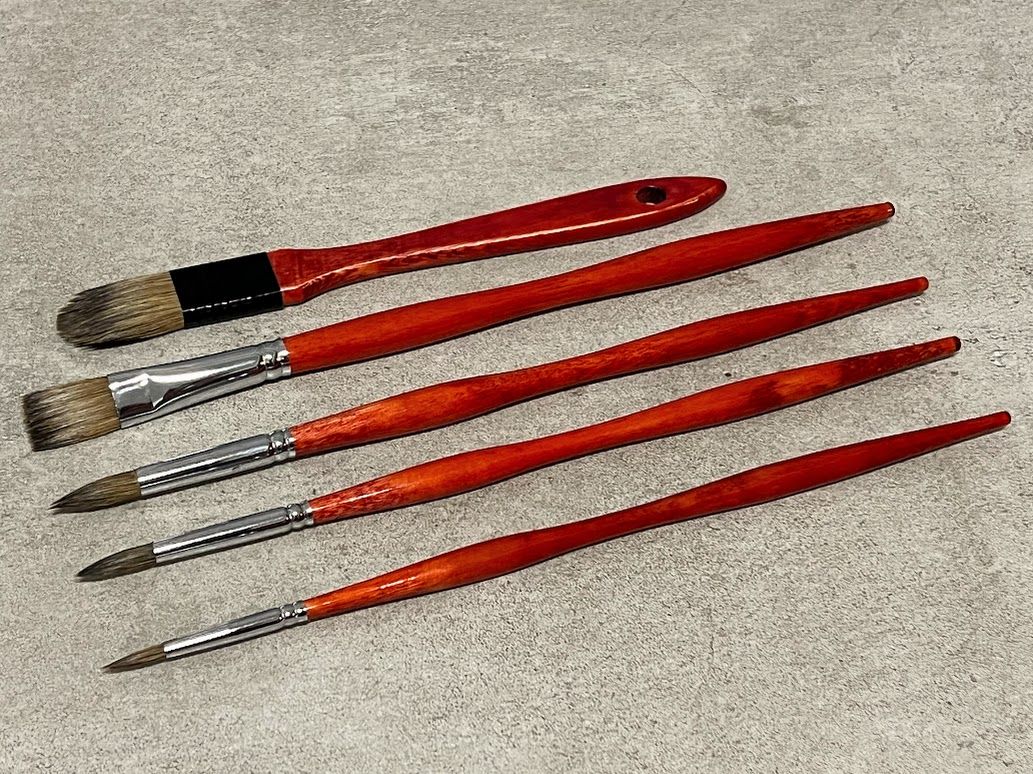 【狐狸毛系列】紅狐　狐狸毛水彩筆