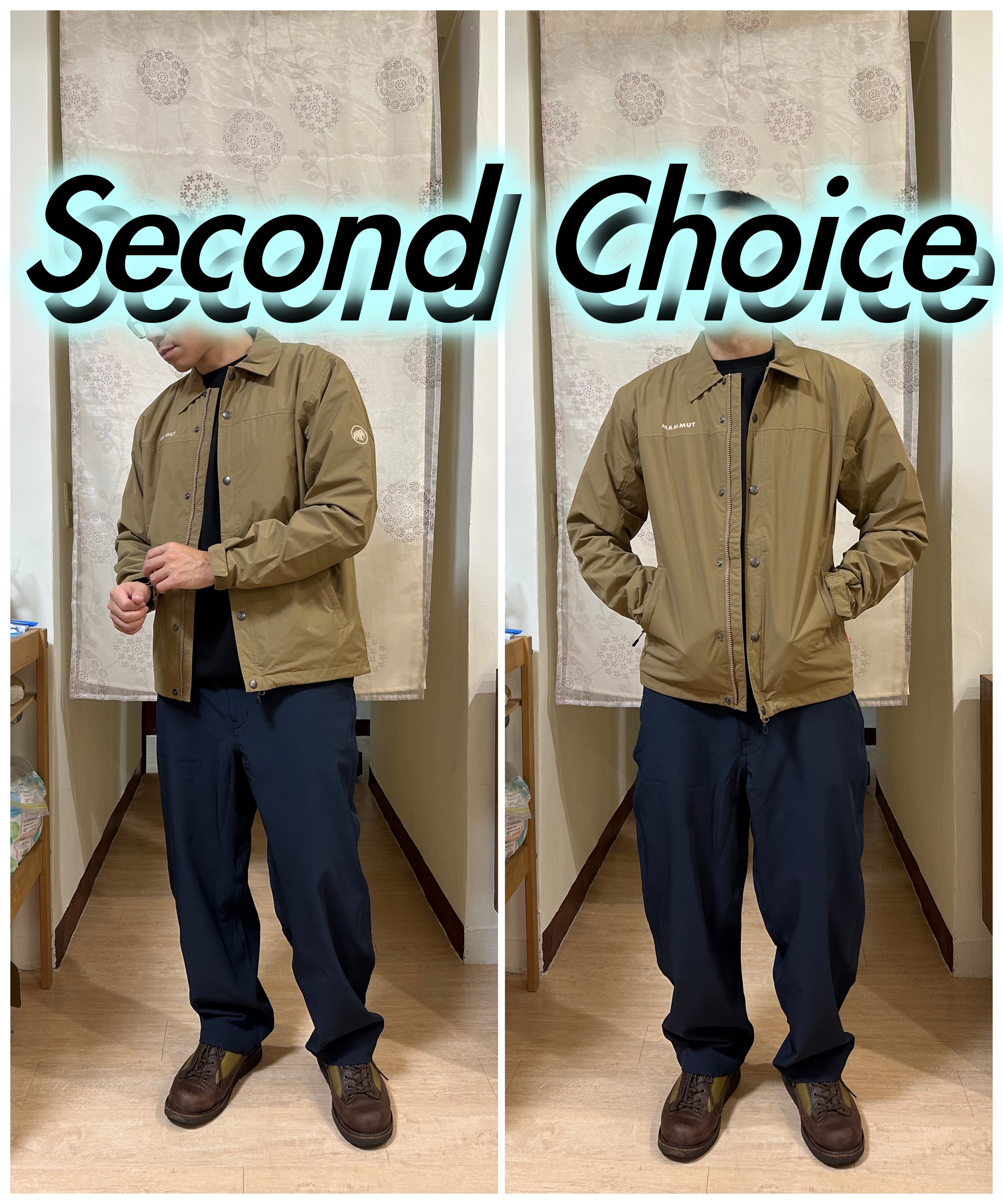 Mammut Utility Coach Jacket AF 日系都會風防風防水教練外套 （中性款）