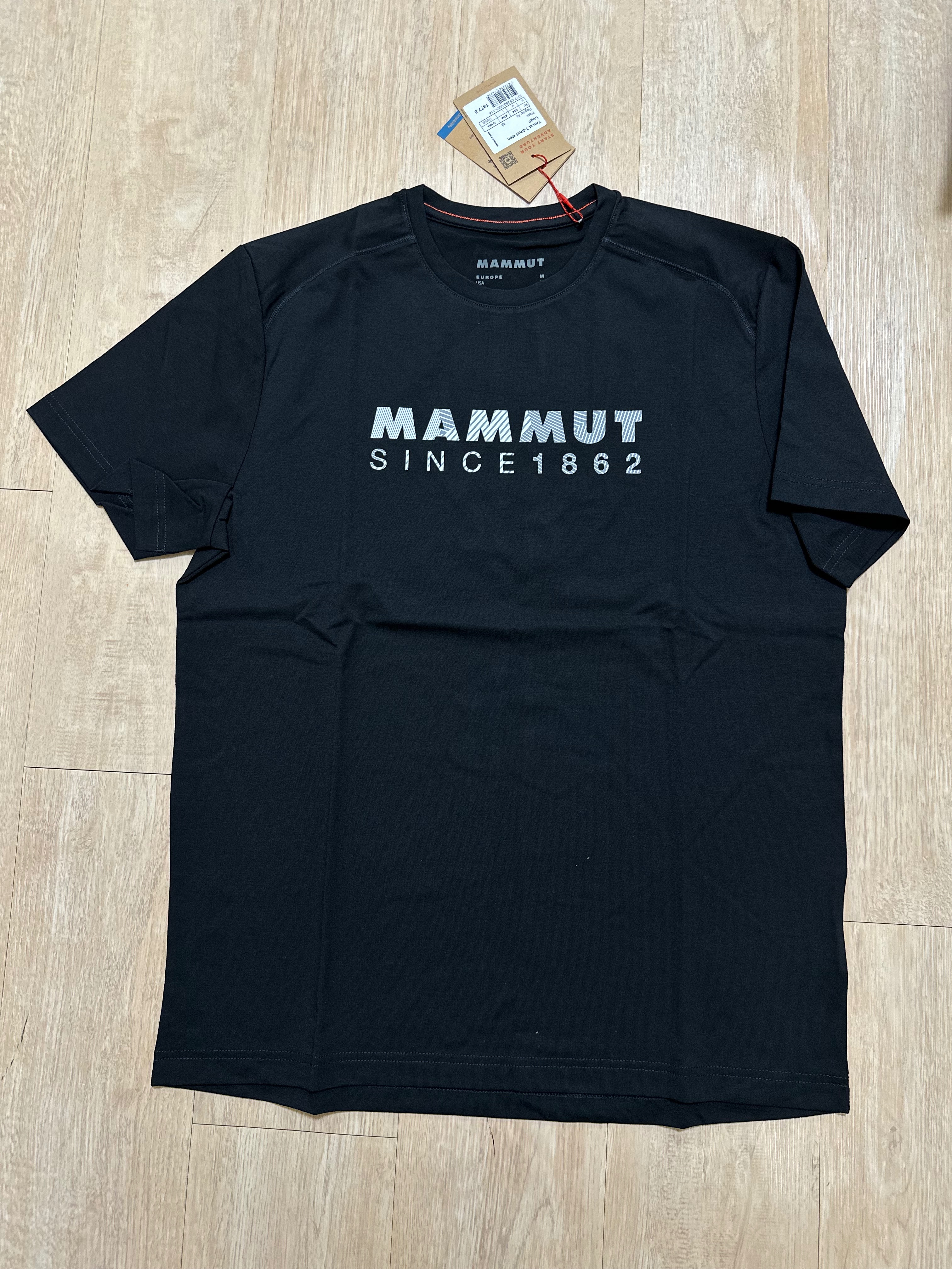 Mammut Trovat 男款防曬機能短袖T恤