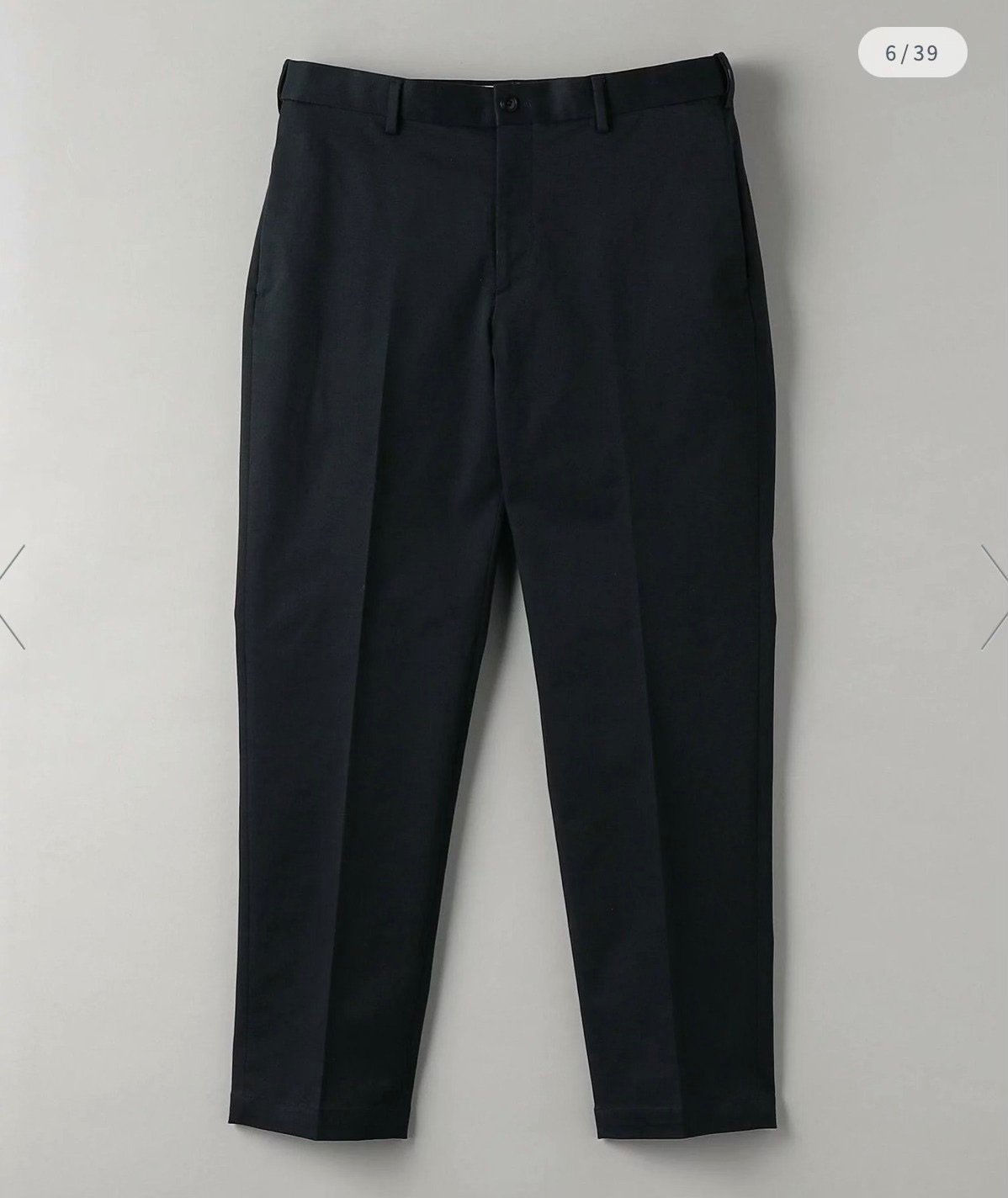 日本Beauty ＆ Youth United Arrows 男款合身卡其長褲