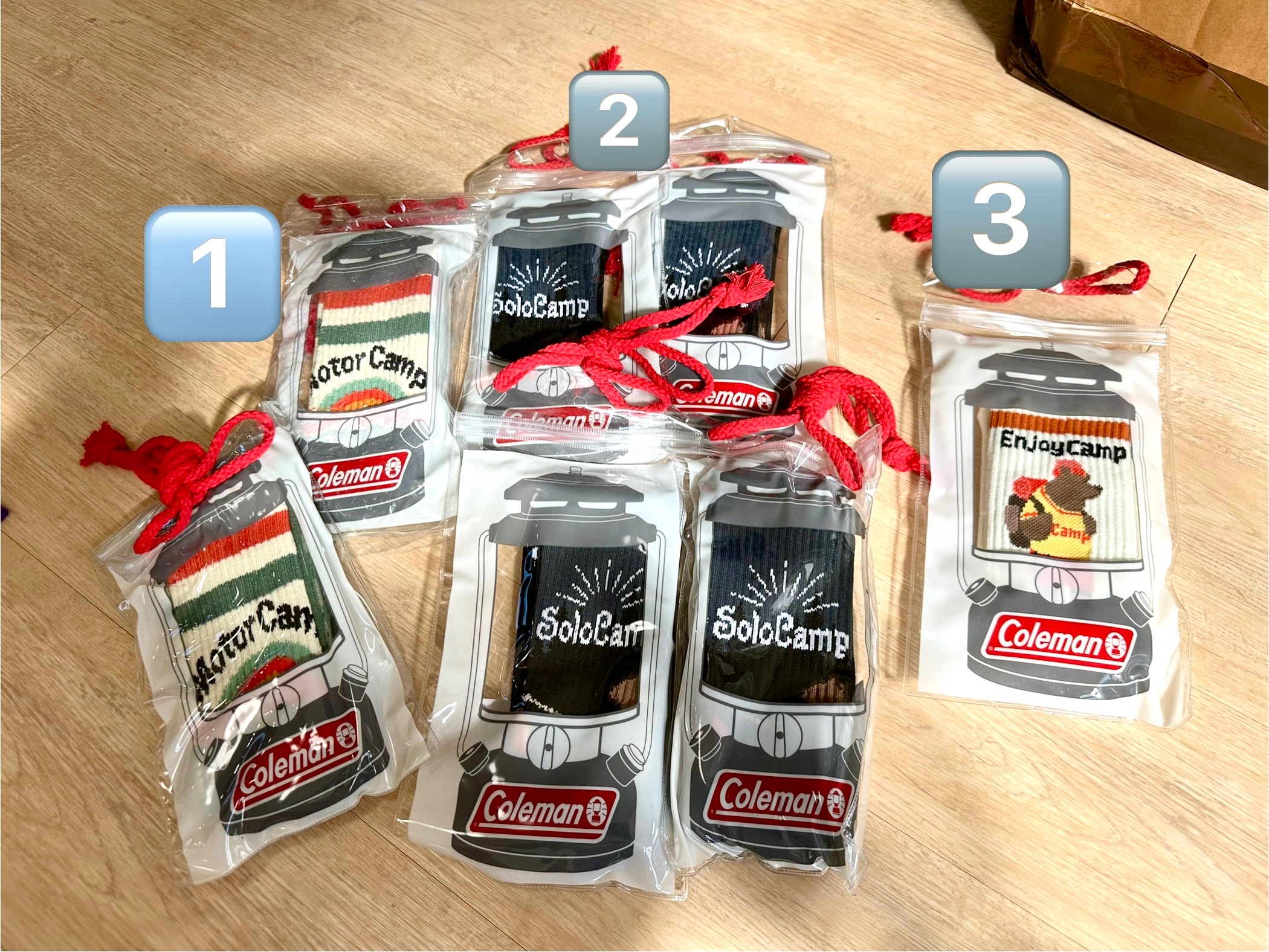 日本Coleman 別注款 中筒襪