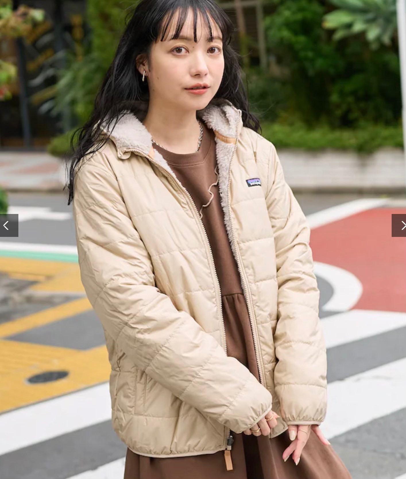 Patagonia 大童款 Reversible Ready Freddy Hoody雙面穿化纖連帽外套