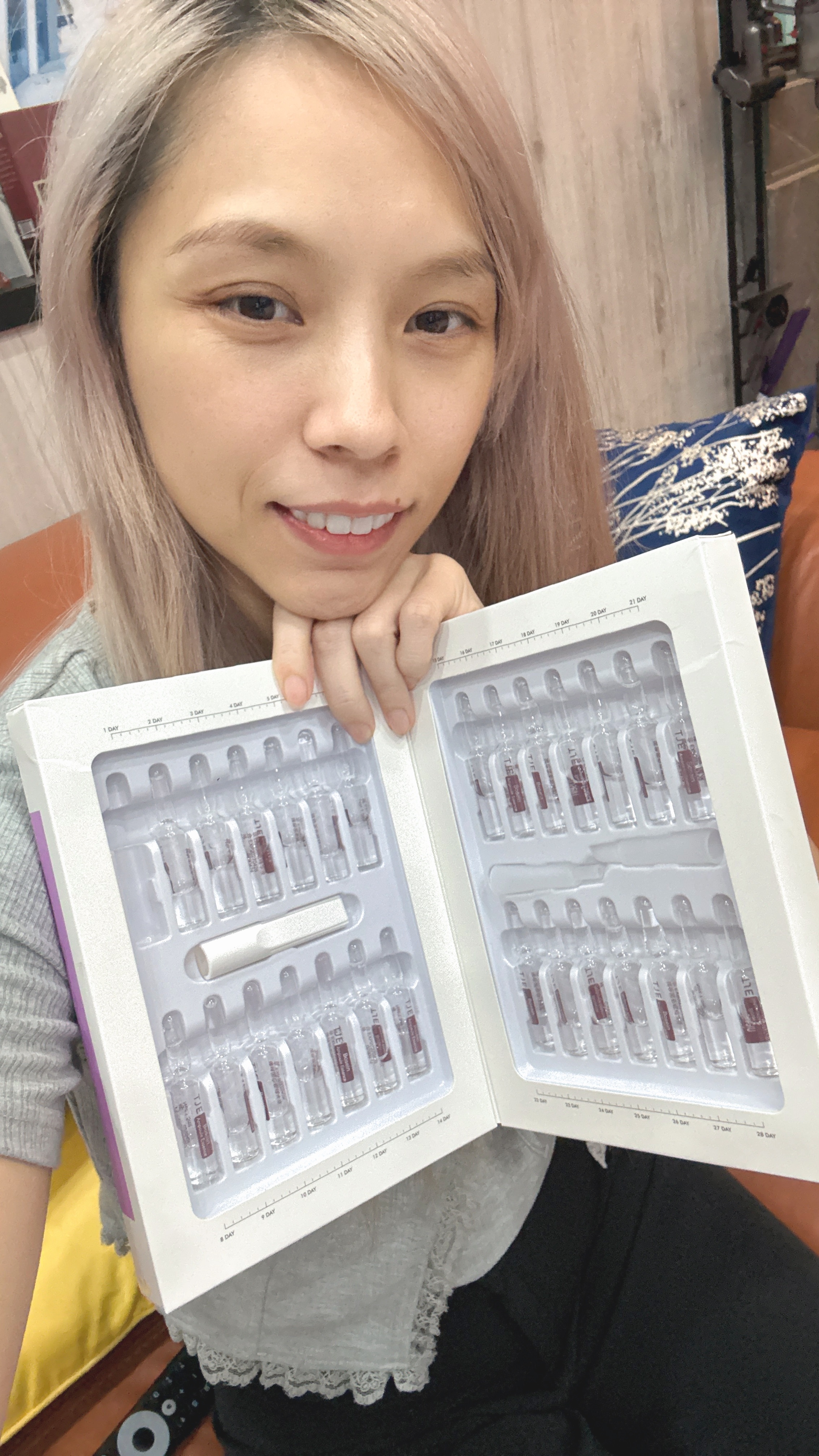 TJE 28天奇蹟安瓶精華組 377/蝦青素/玻色因（1.5ml*28支）