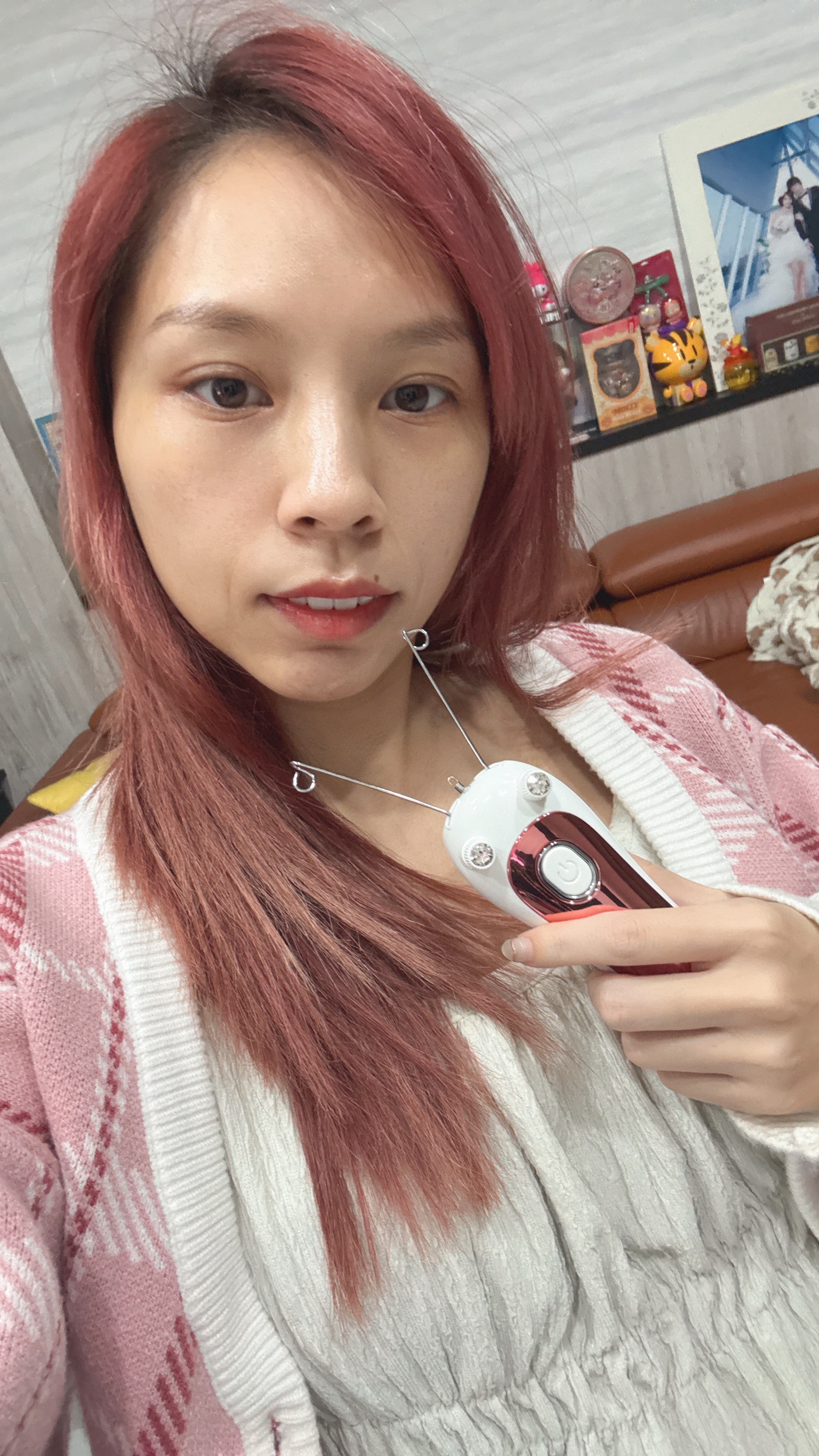 在家自己挽面機組合
