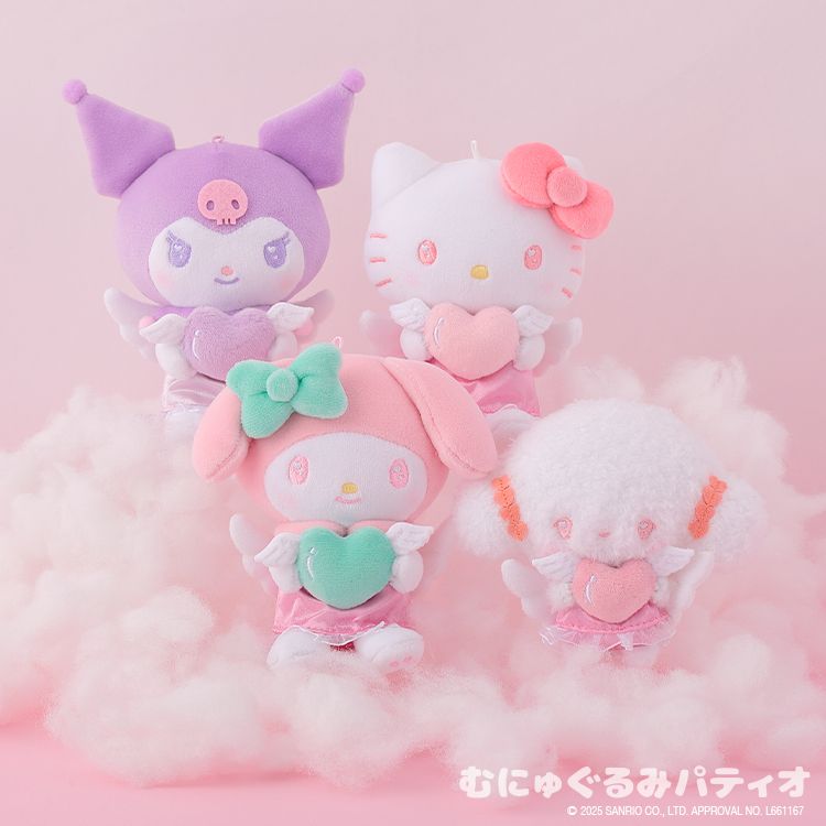 【Kthings】三麗鷗x天使系列-娃娃吊飾：