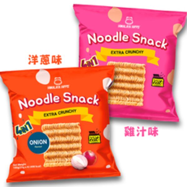 【太后呷】MAMEE河馬脆麵/雞汁味/洋蔥味/100g