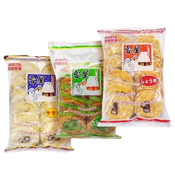 【太后呷】有田製果/雪屋/輕辣雪餅/海苔雪餅/原味雪餅/190g