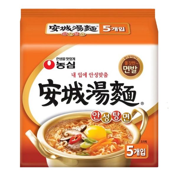 【太后呷】Nongshim農心/安城湯麵/125g*5