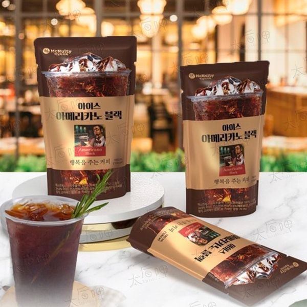 【太后呷】McNulty Coffee/袋裝/冰美式黑咖啡/190ml