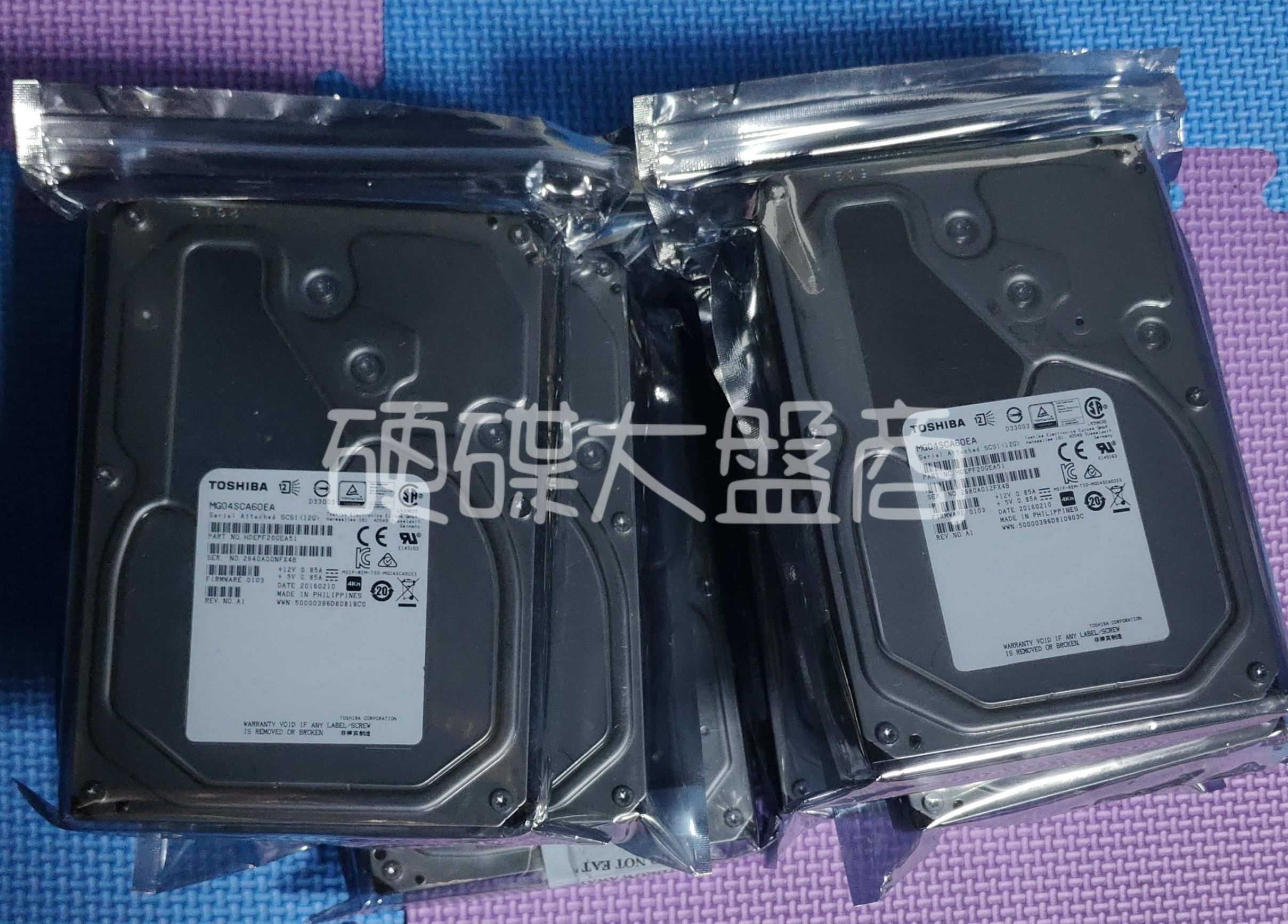 🔺如僅支援SATA介面 此款是無法使用的喔！🔺SAS硬碟  Toshiba 6TB MG04SCA60EA 3.5吋