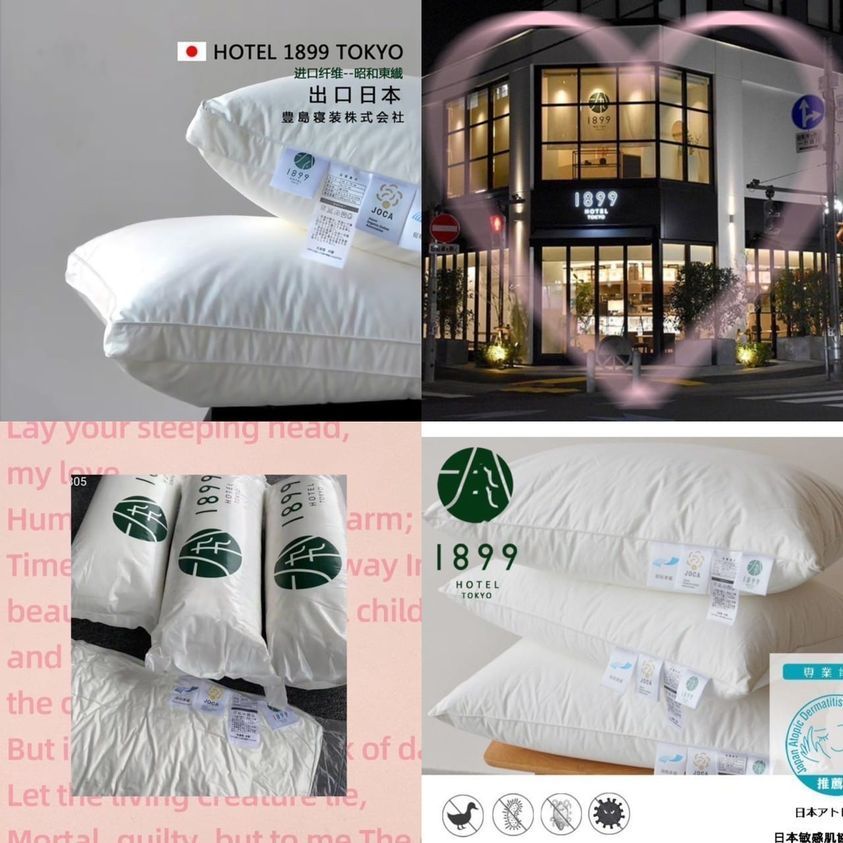 日本飯店柔軟枕芯（超商1單最多2顆）