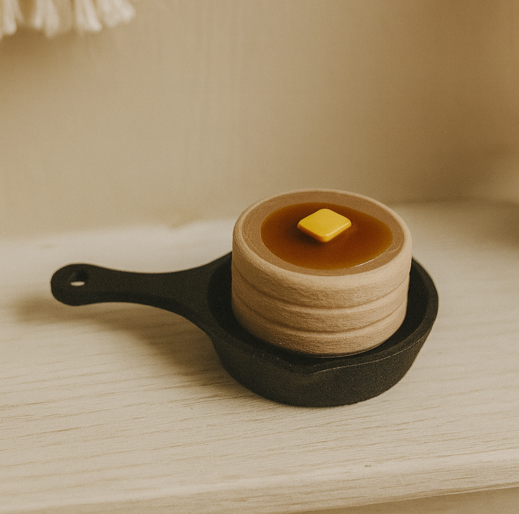 鬆餅按鈕｜鍋裡的早午餐