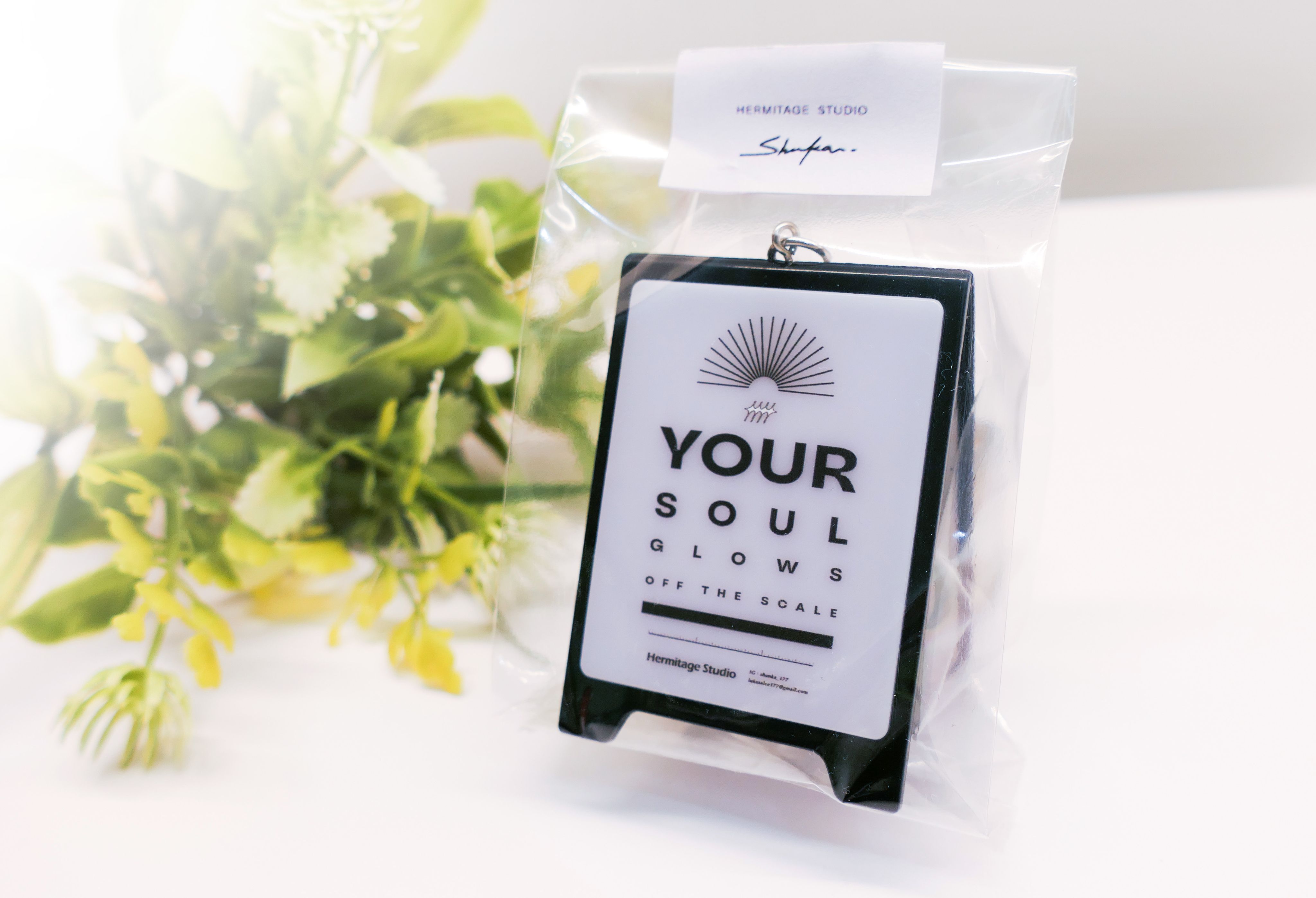 ⊹ 靈魂量表 ⊹ 三角燈牌吊飾