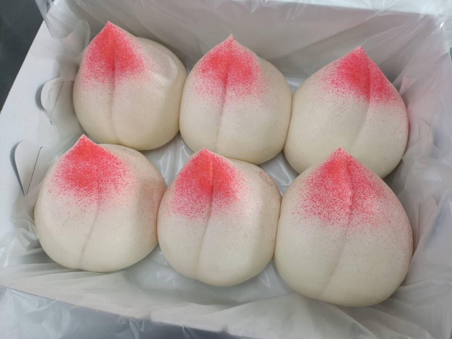 壽桃禮盒6入