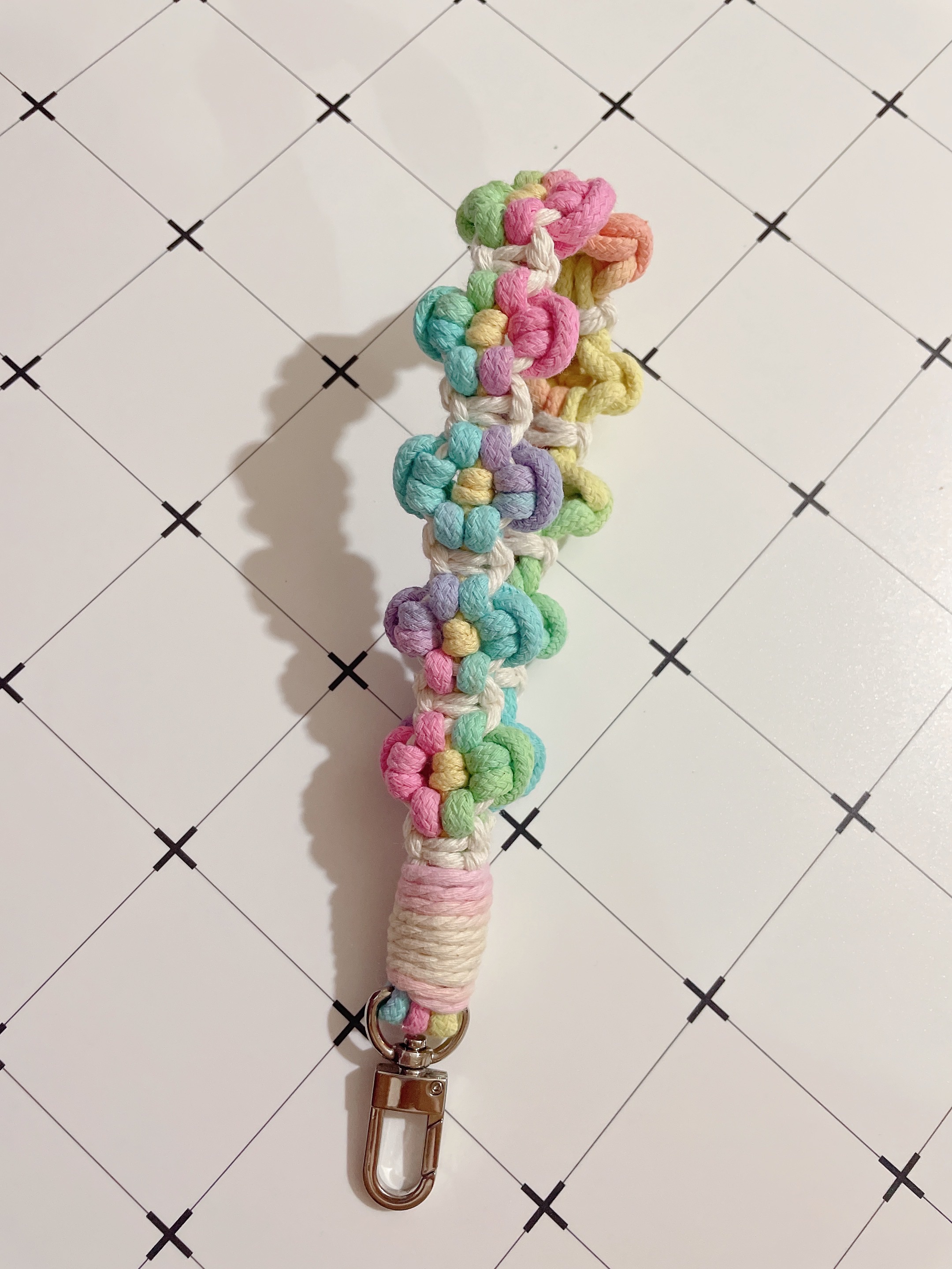 客訂漸層手機手腕繩