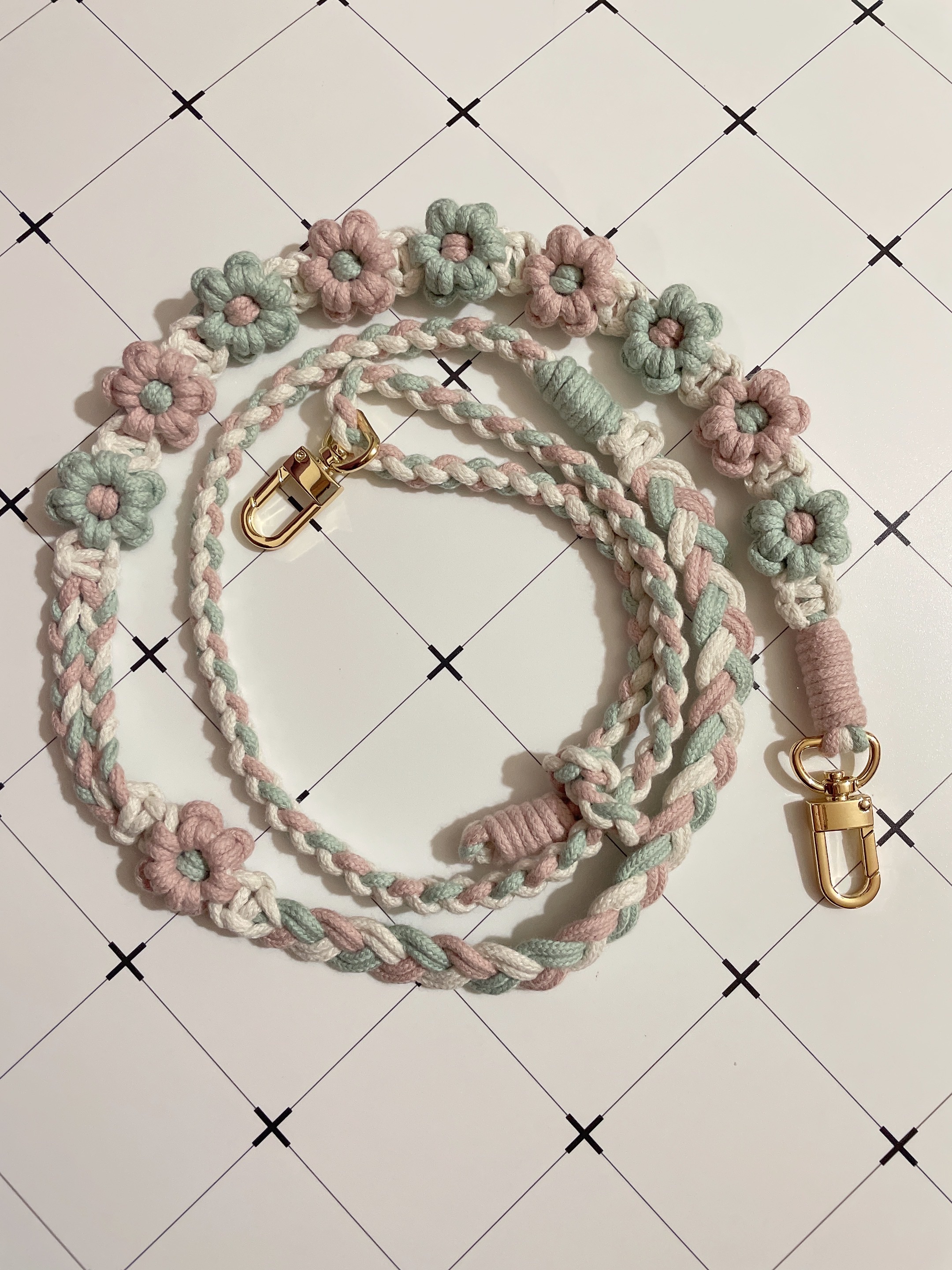 客訂花花手機掛繩