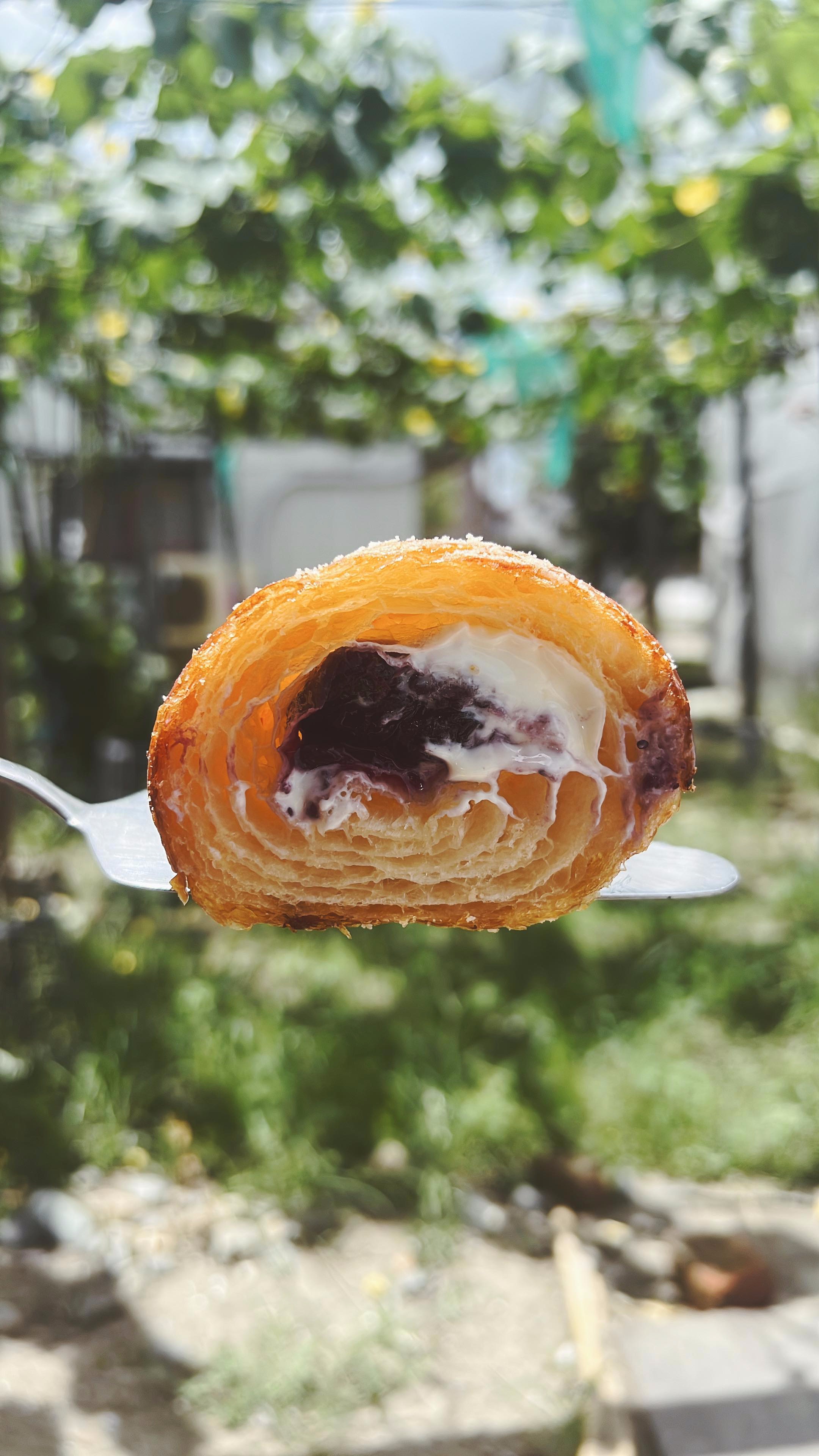 酸奶卡士達藍莓可頌