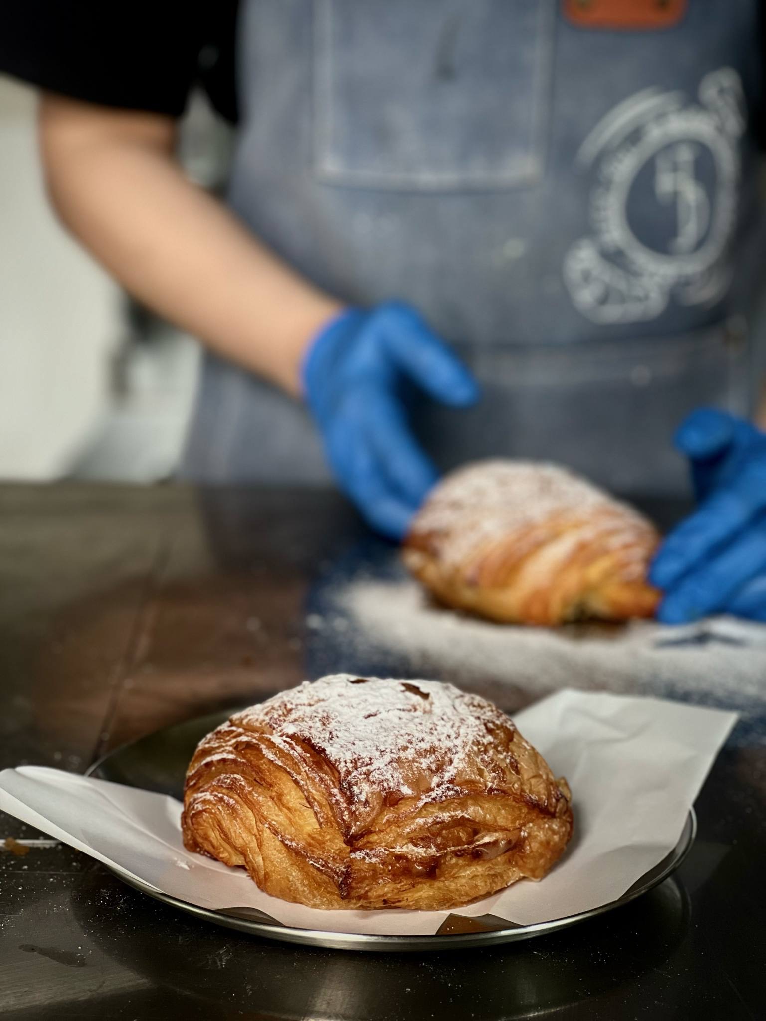 柚香蘋果夾心可頌