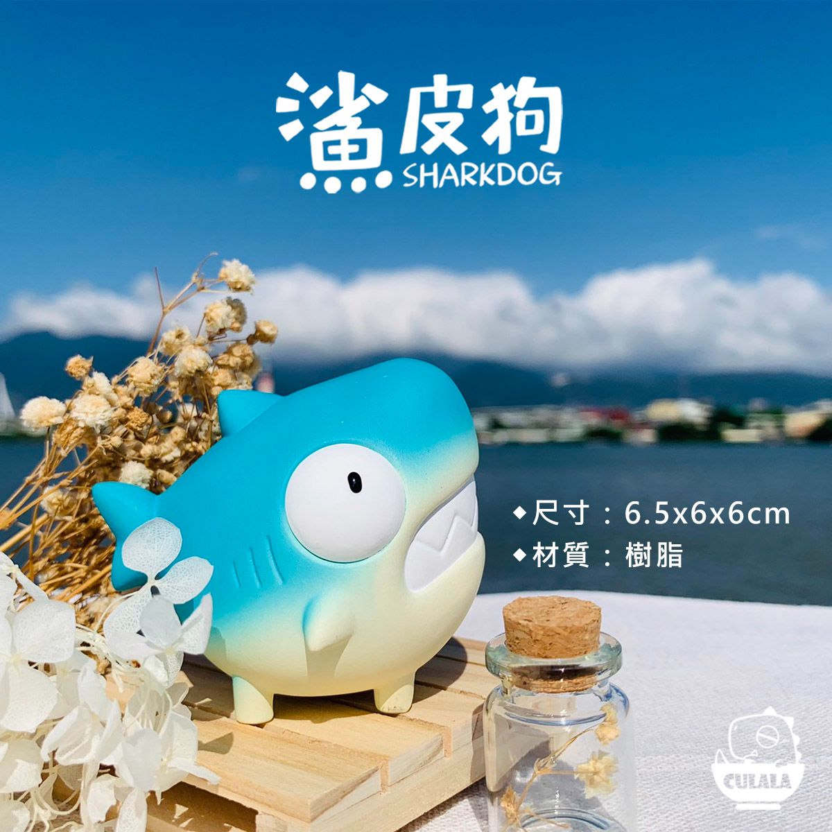 鯊皮狗 送 金屬徽章