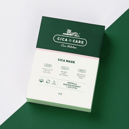 Vt 經典款 CICA 積雪草老虎面膜 10片