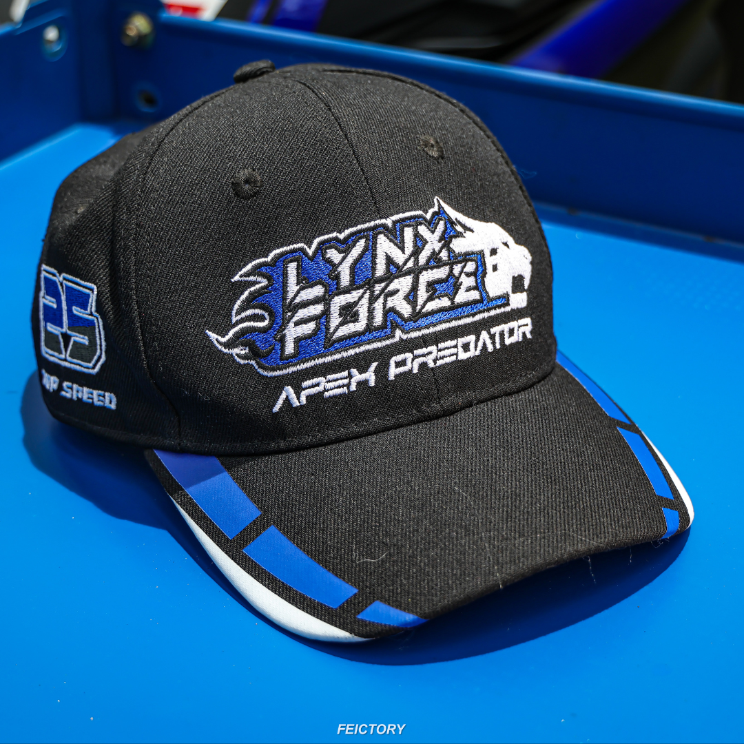 競速山貓 賽車風鴨舌帽