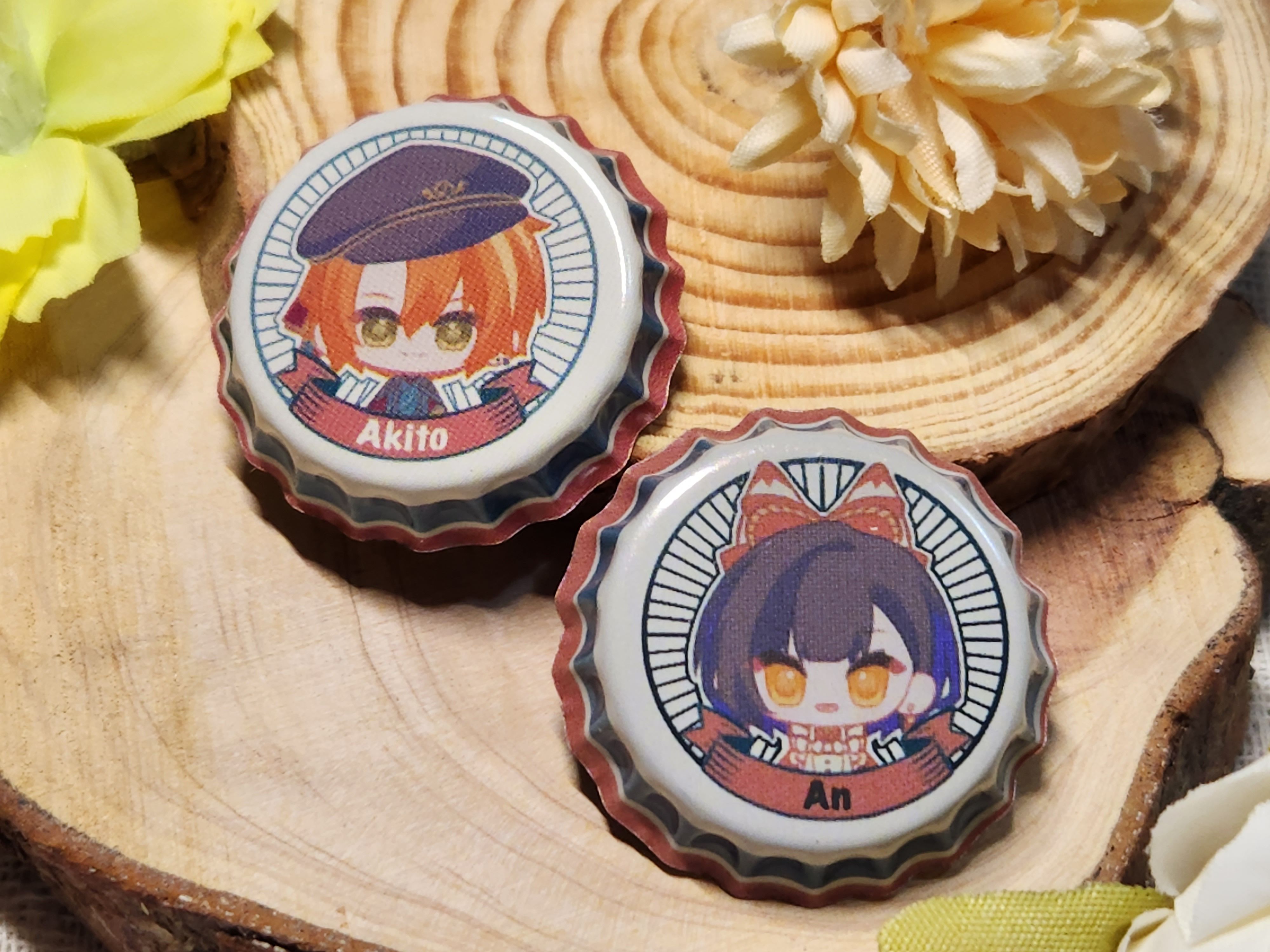 プロセカ_同人_彰杏瓶蓋徽章