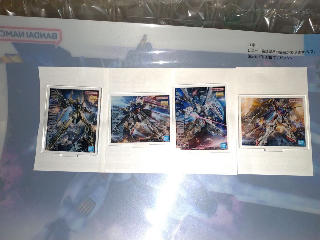 GUNPLA 2023 J賞 MG 鋼彈 小立牌