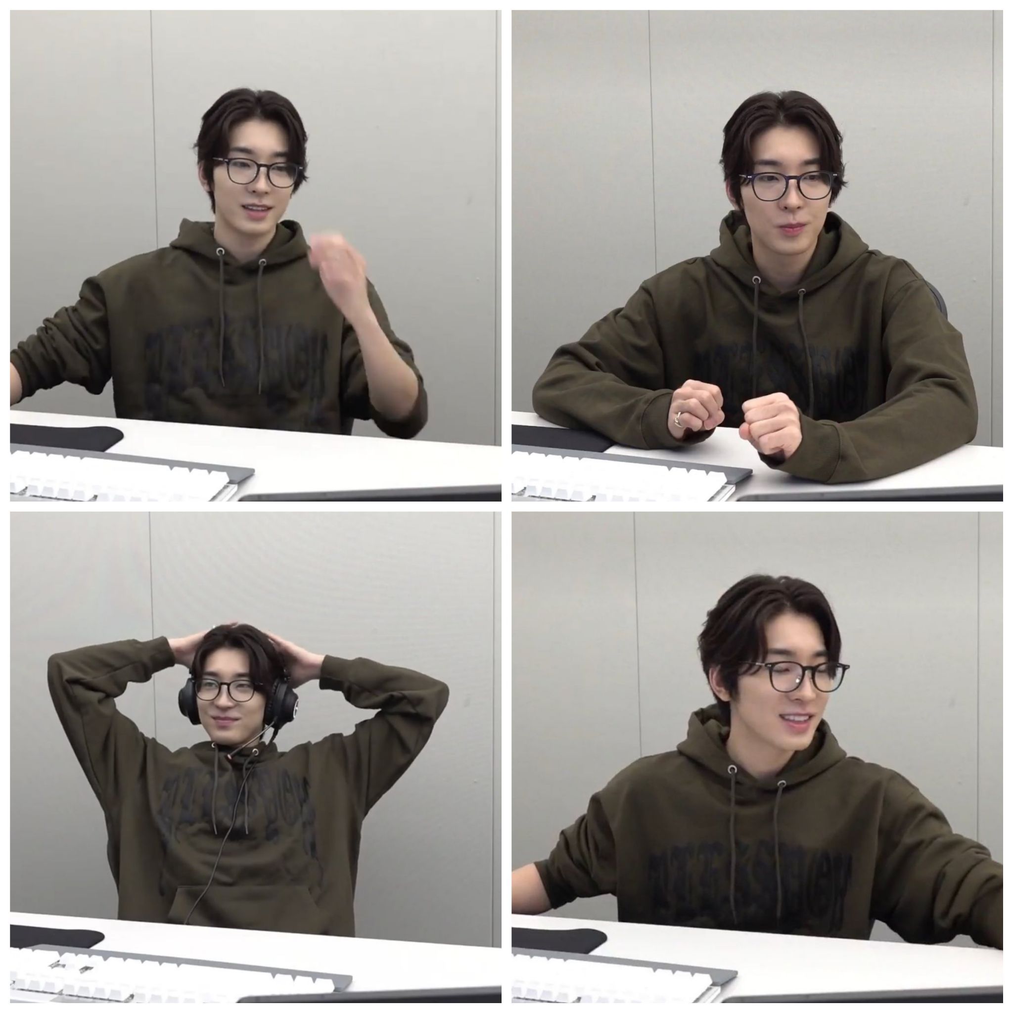 圓佑 電玩直播 IG 同款帽T，尺寸表在最後一張照片