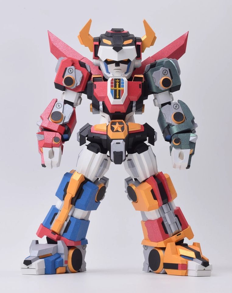 ＜免劃折線免切割＞百獸王!!!!紙模型!!!!