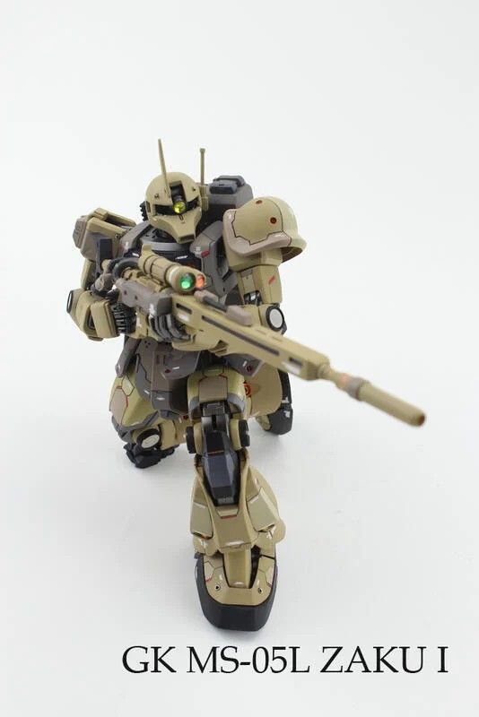 二廠加強重制版＜重跑刻線和組合度＞1:100狙擊型薩克GK