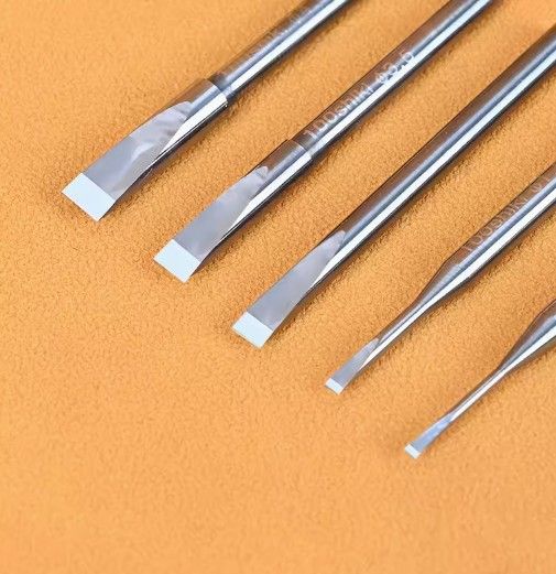 平底鏟刀丨鎢鋼丨平頭推刀丨鋼彈軍事模型手辦製作丨懶懶同學