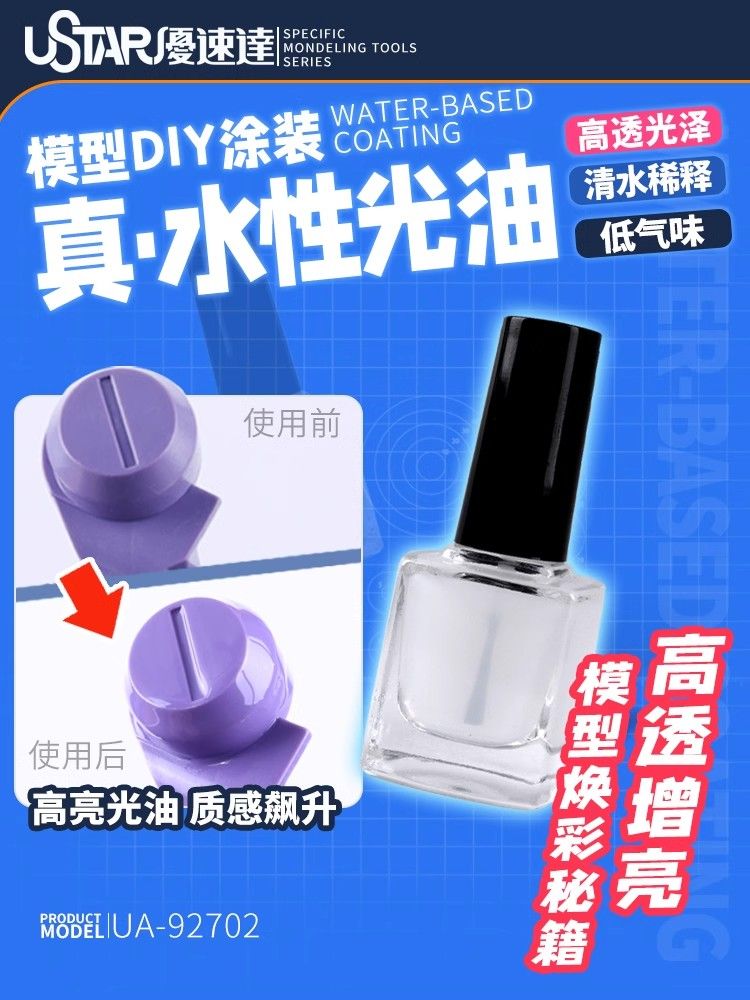 優速達水性亮光油＜亮光保護漆＞