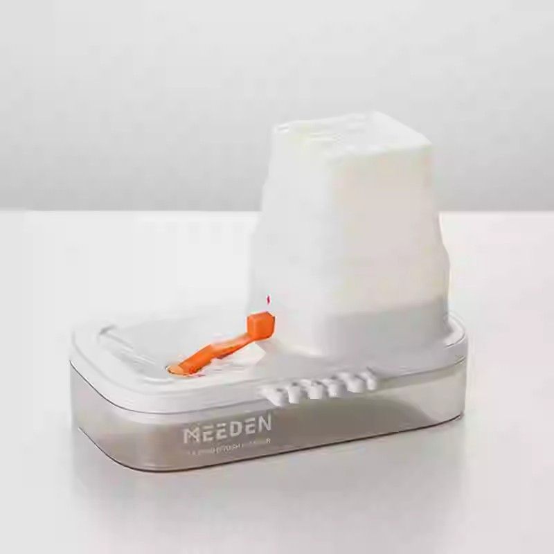 半自動洗筆机＜污水清水分離機＞