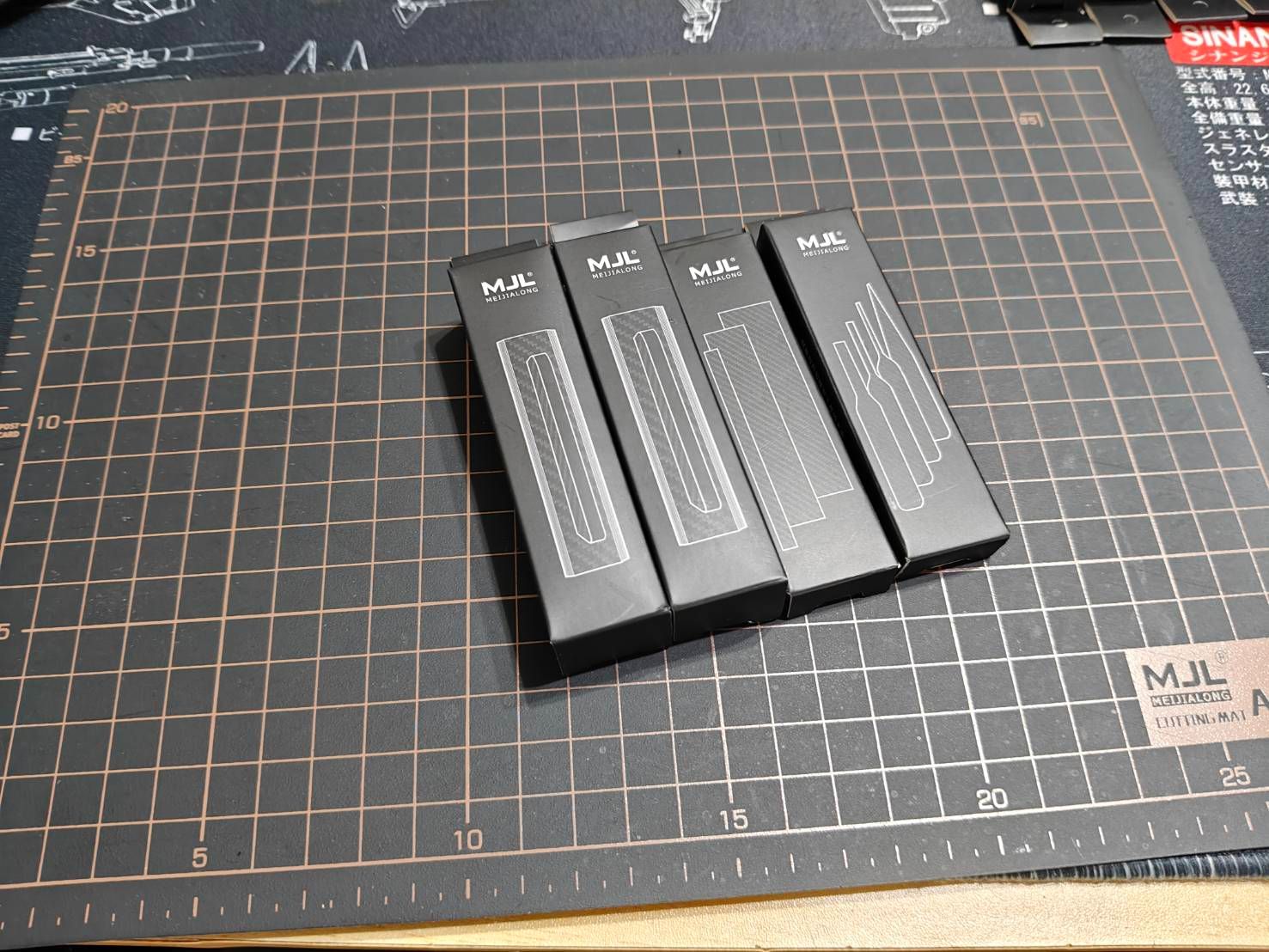 ＜超輕量，超薄1mm打擊死角＞ 美佳龍 真炭纖維 打磨版組合包