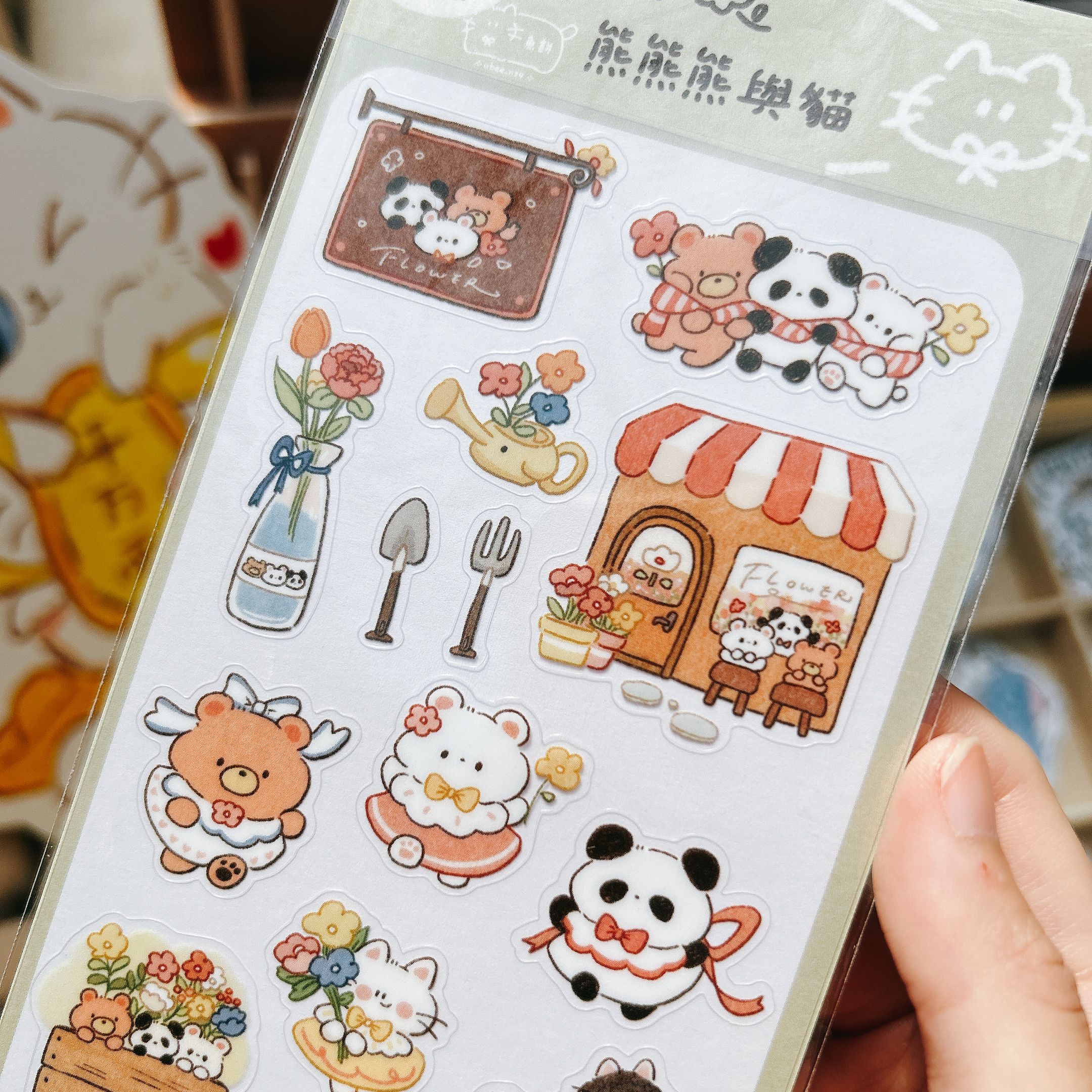 香港FUNCOLOR 聯名貼紙