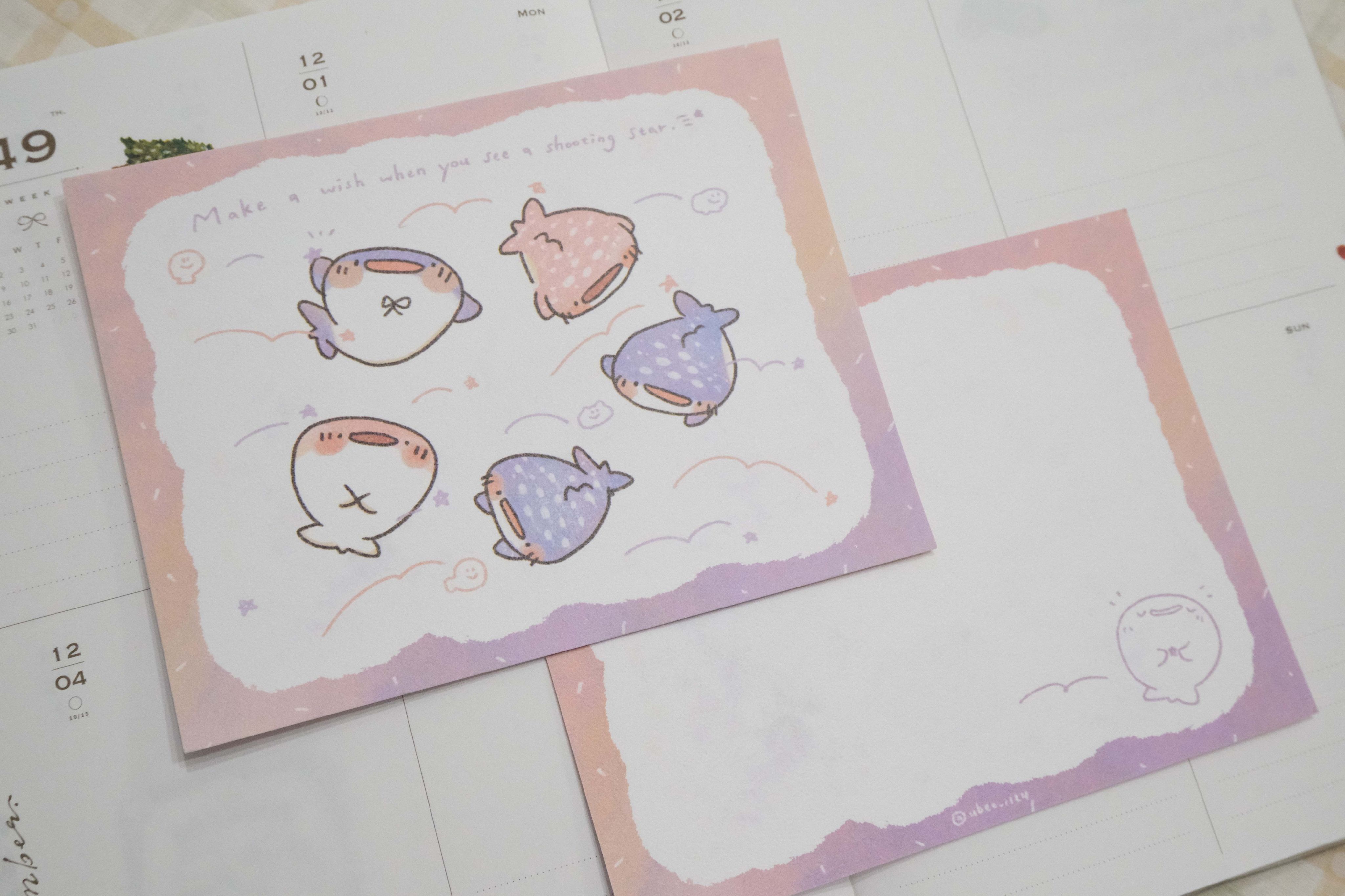 文具展新品 明信片 （4款）