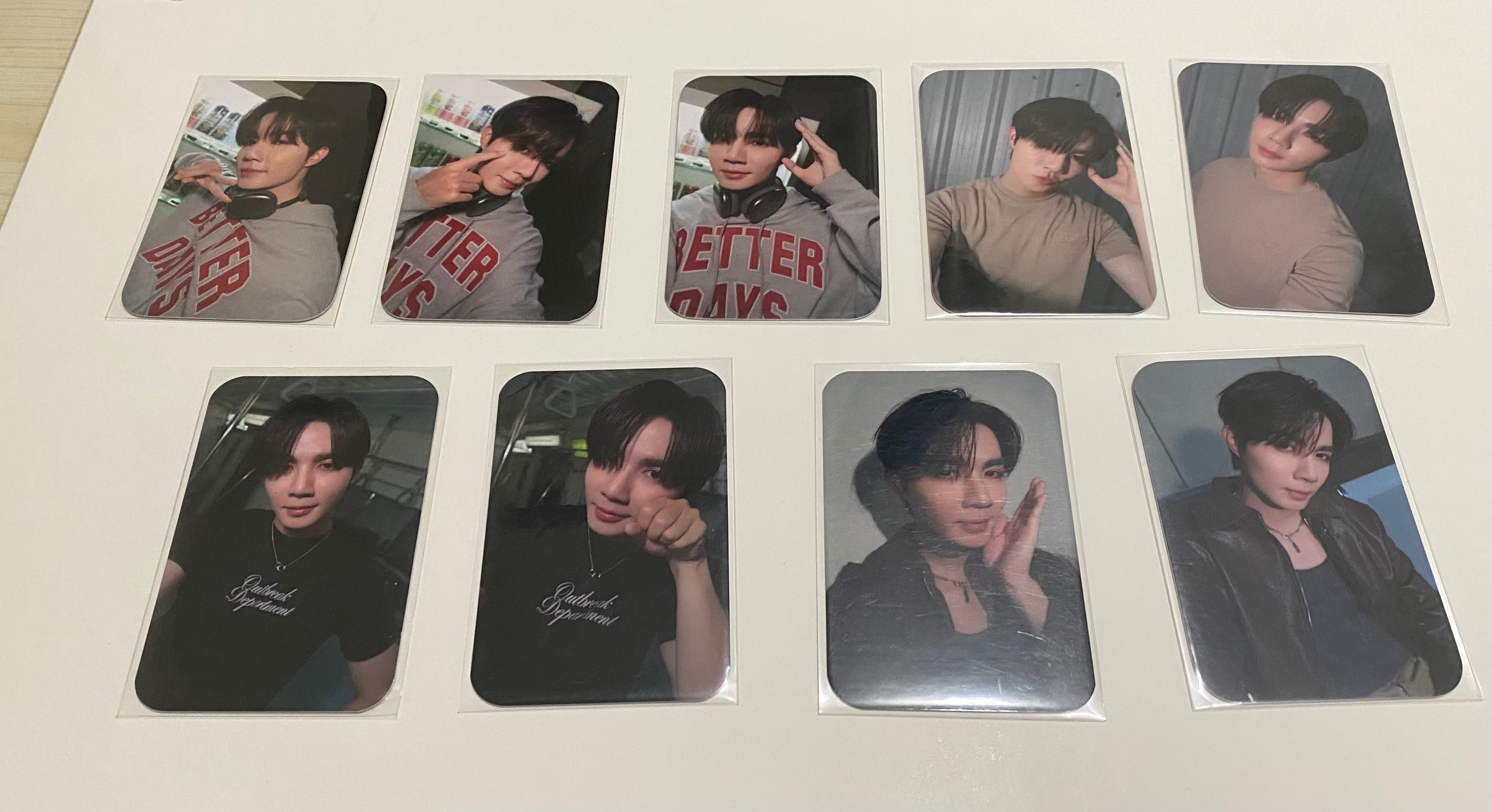 Zee 第二張單曲隨機小卡散卡