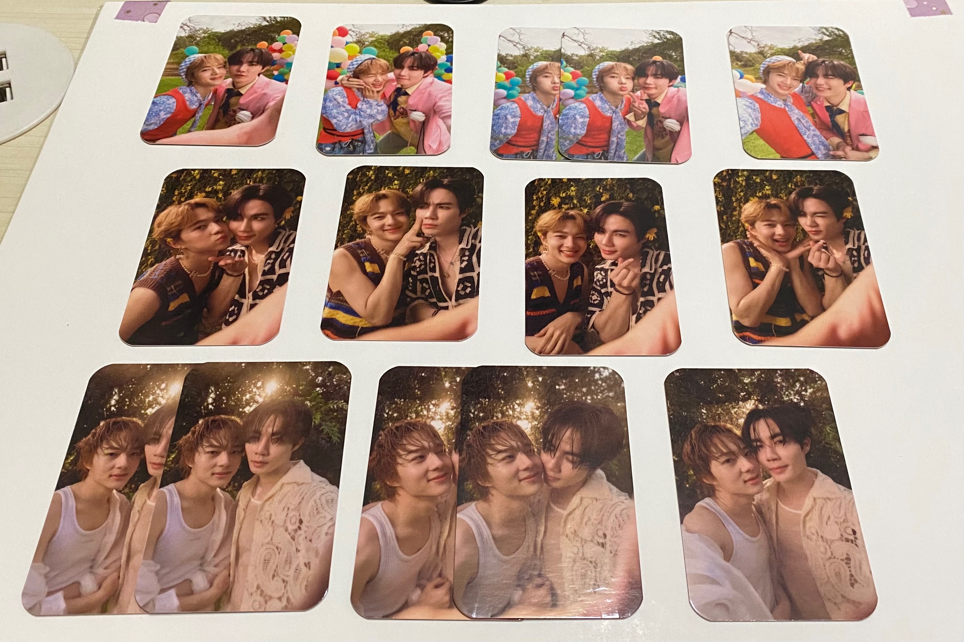 ZeeNunew Come Rain Come Shinei!隨機自拍小卡散卡