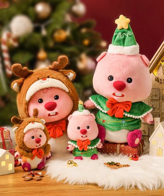 Loopy 正版授權 聖誕節系列公仔