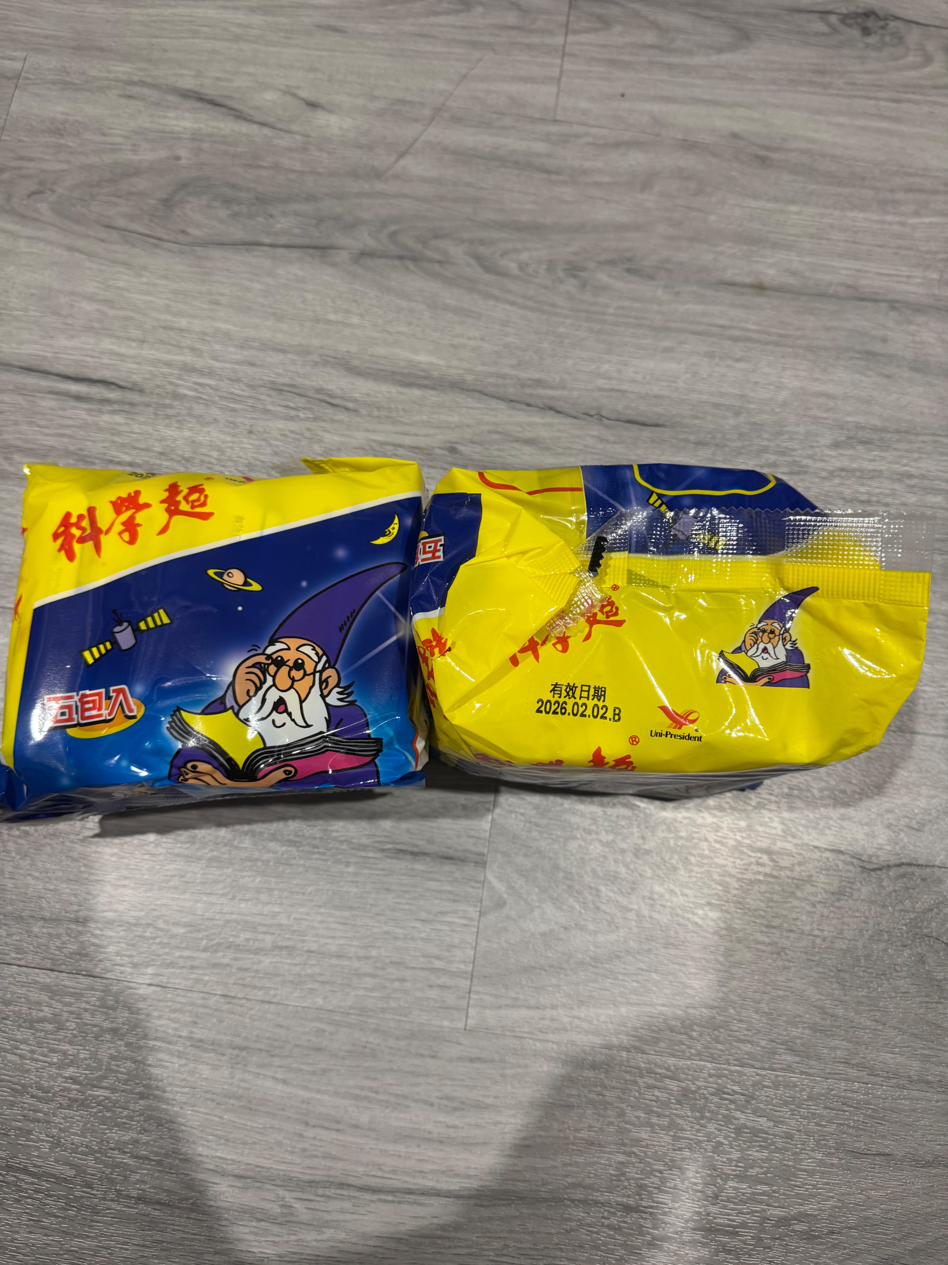 科學麵袋裝（5包入）