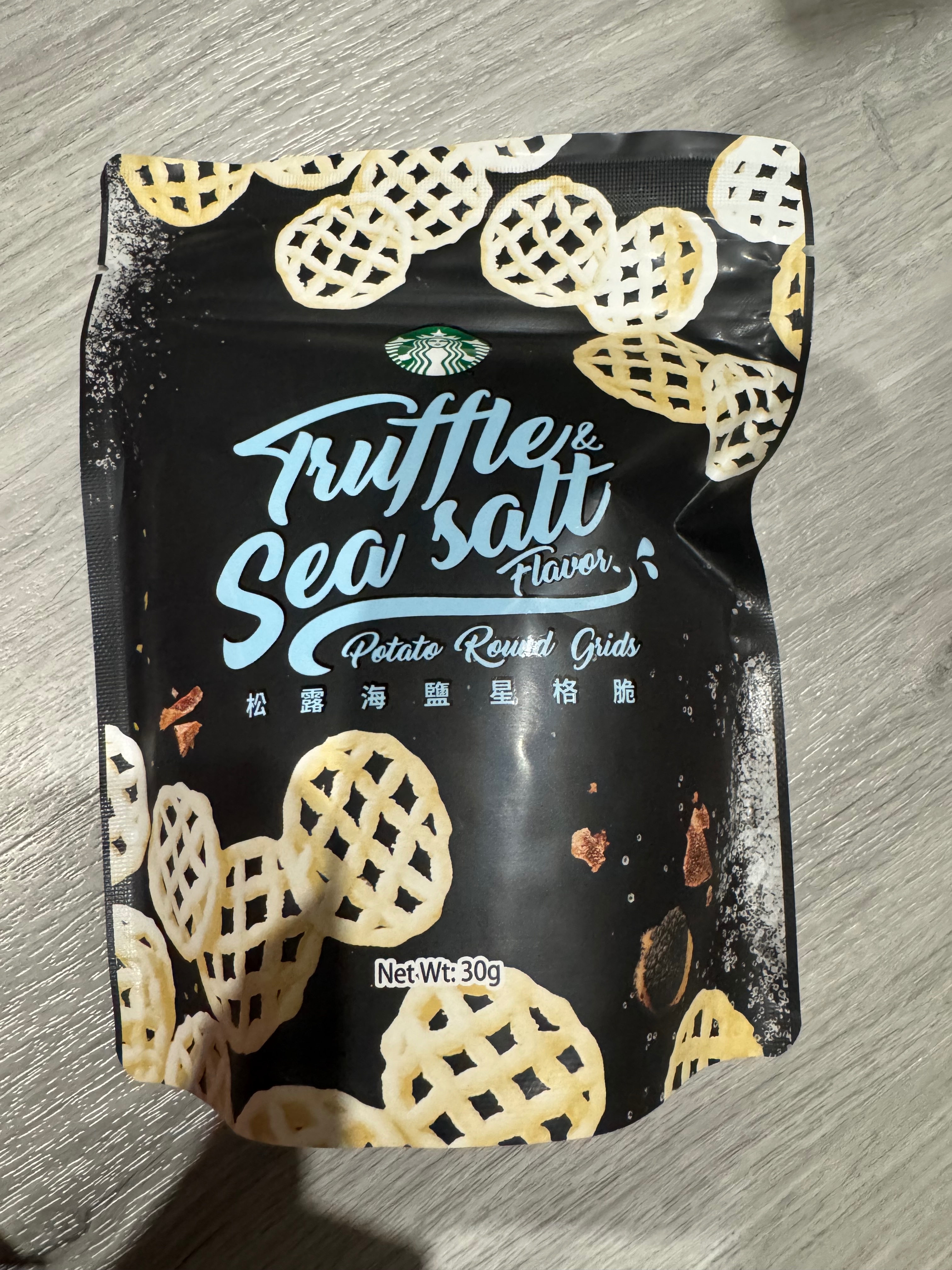 星巴克 松露海鹽星格脆
