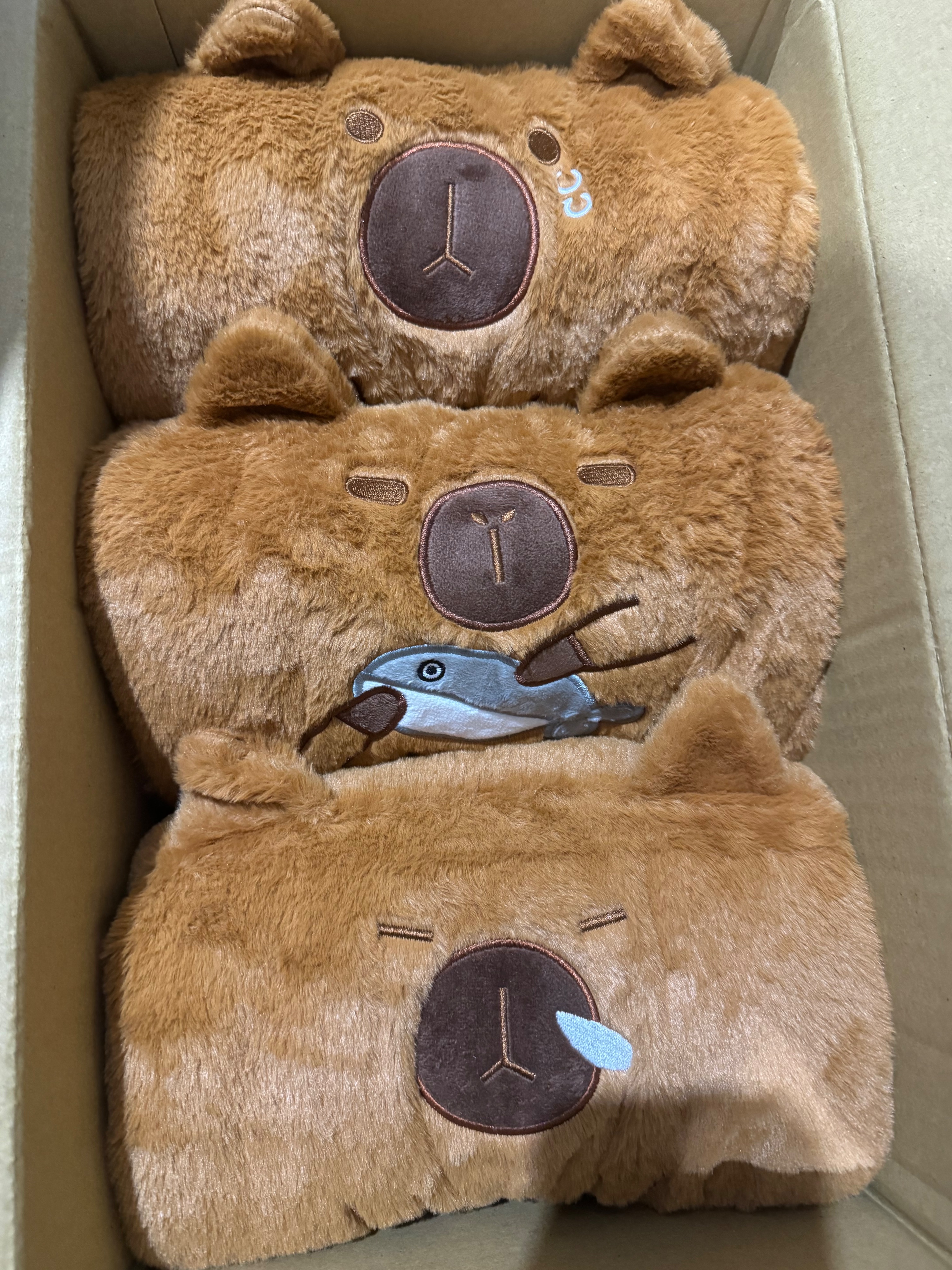 水豚暖手枕（約28公分）