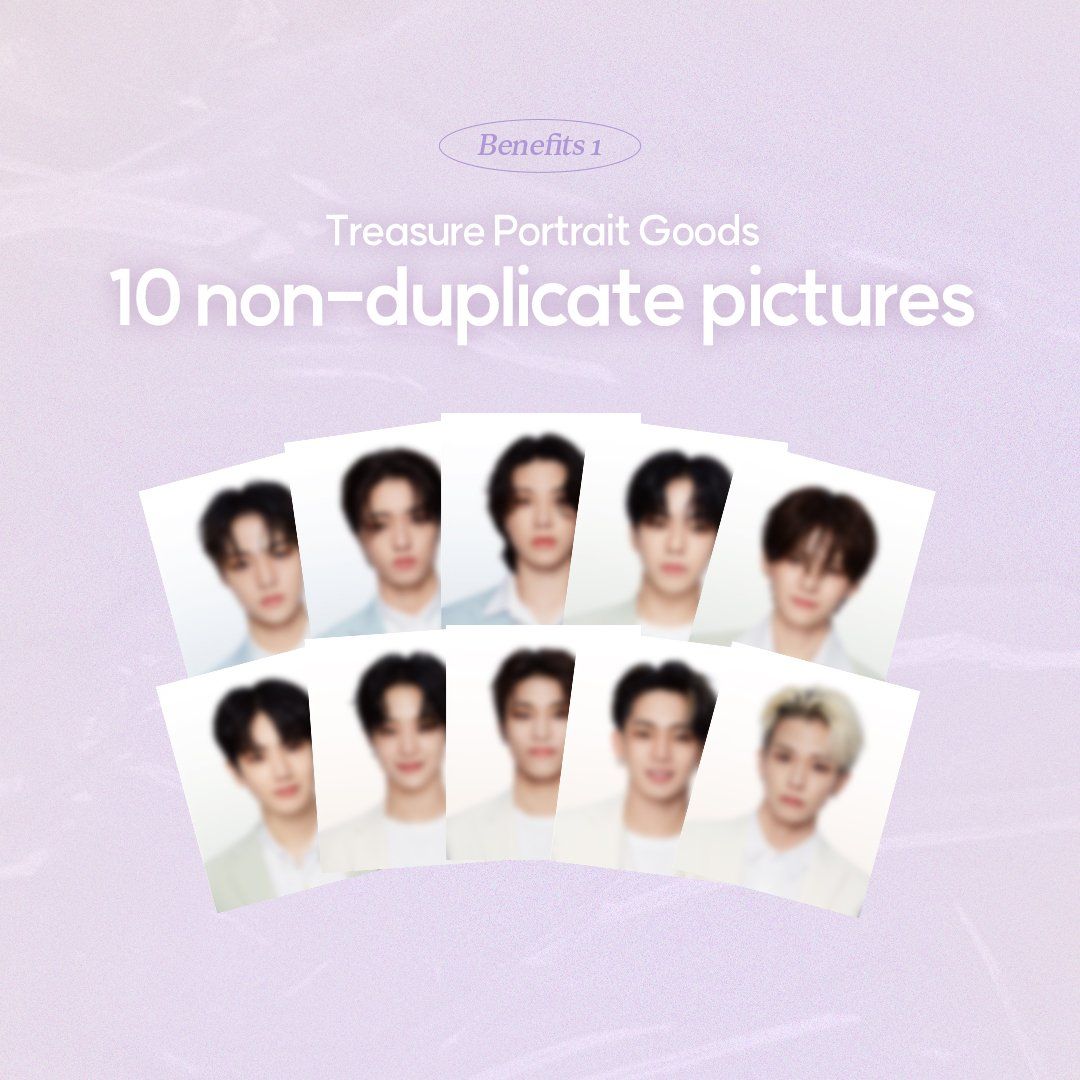 TREASURE x Ongredients保養品系列周邊 小卡