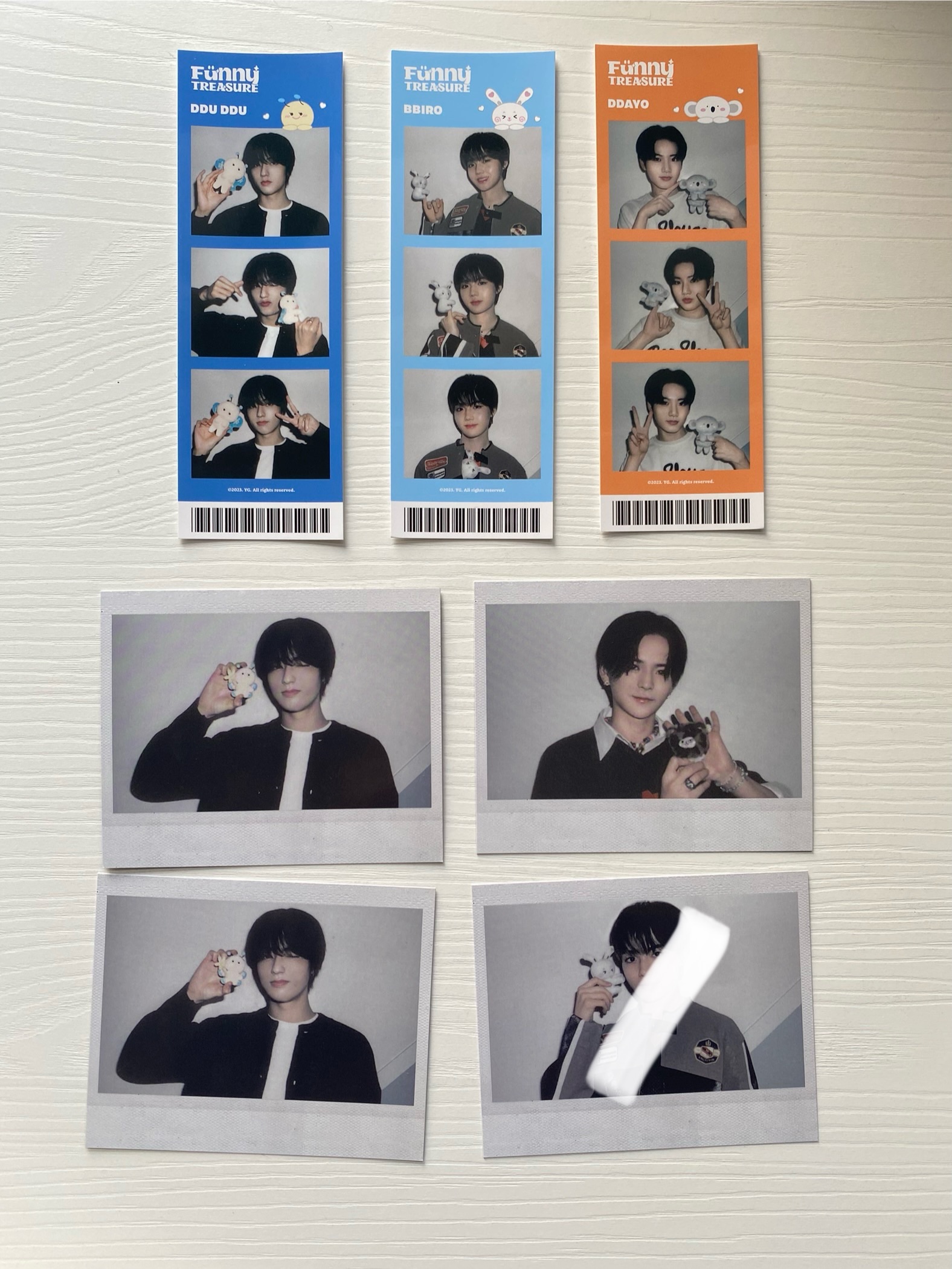 FUNNY TREASURE 娃娃系列 吊飾 拍立得 特典