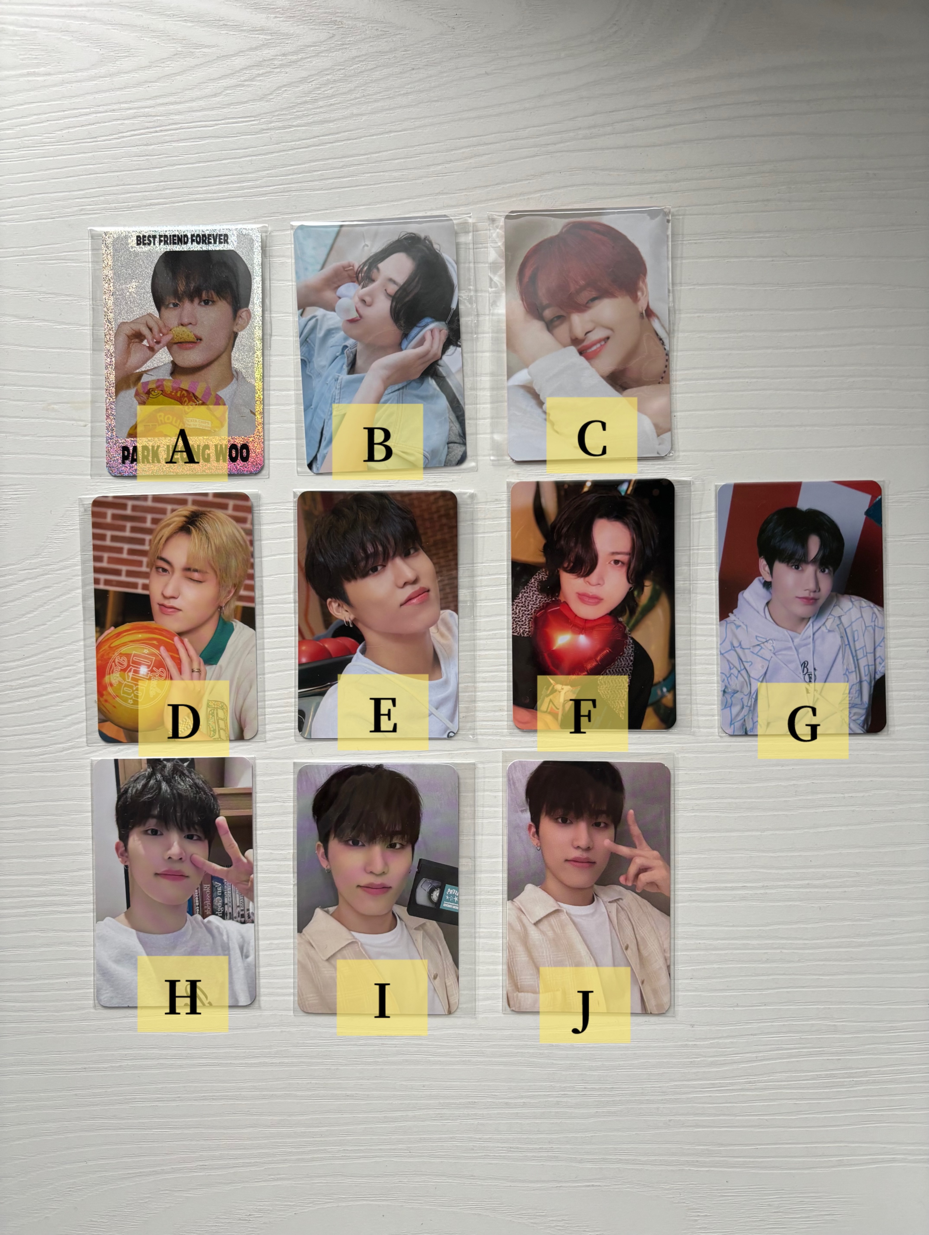 TREASURE BFF系列 隨機卡包 特典