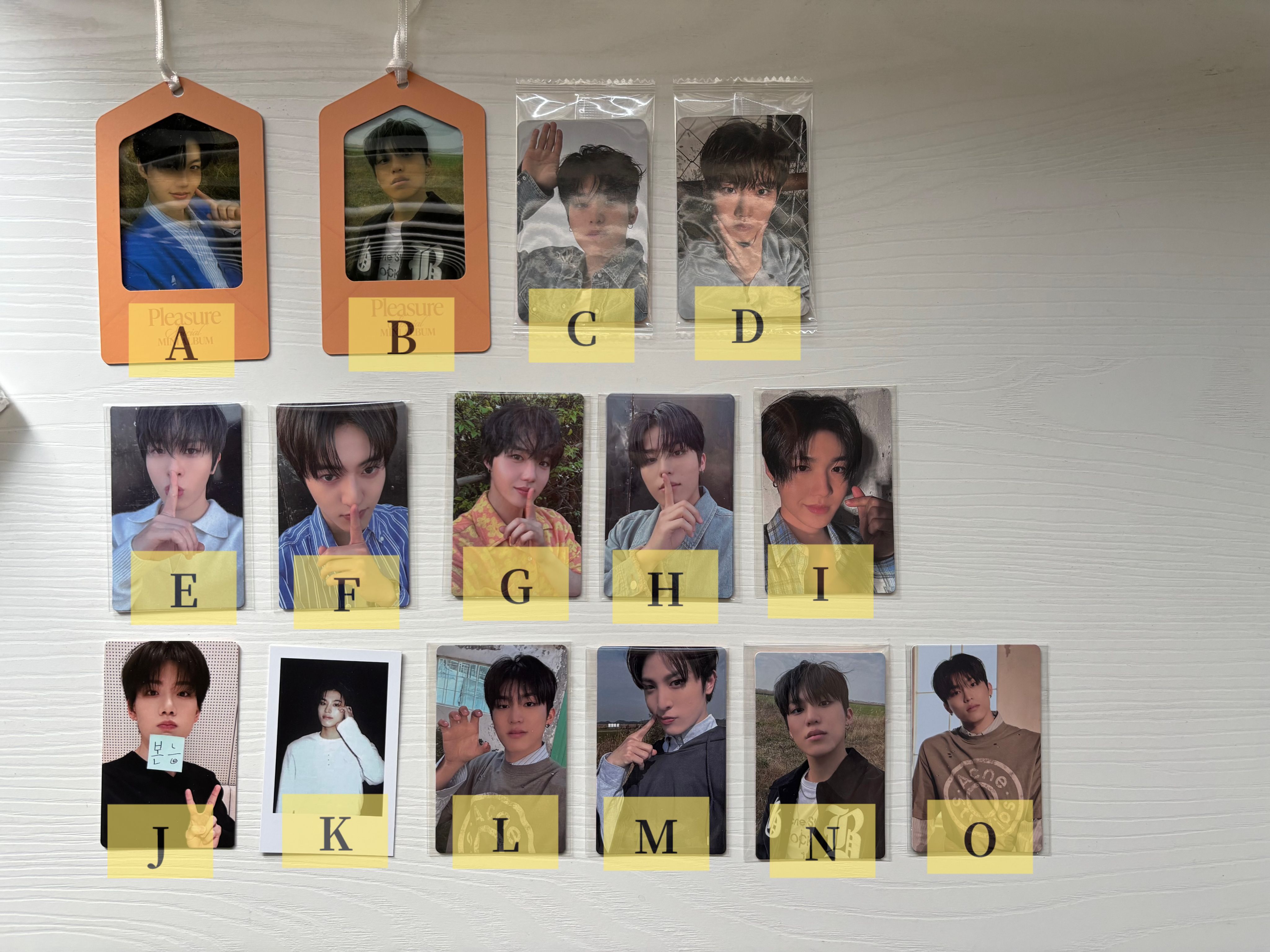 PLEASURE系列 小卡 特典